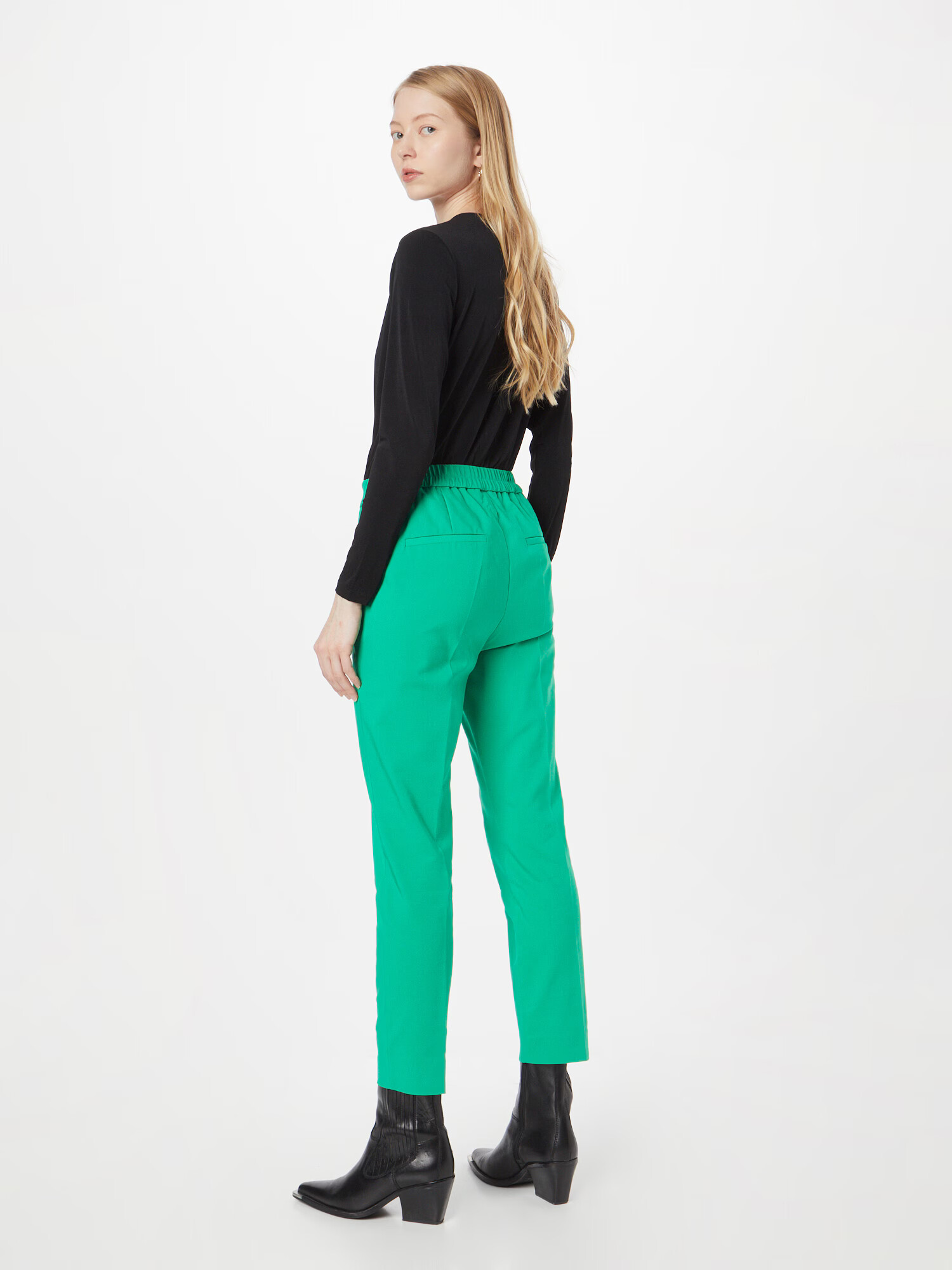 InWear Pantaloni cu dungă 'Zella' verde - Pled.ro