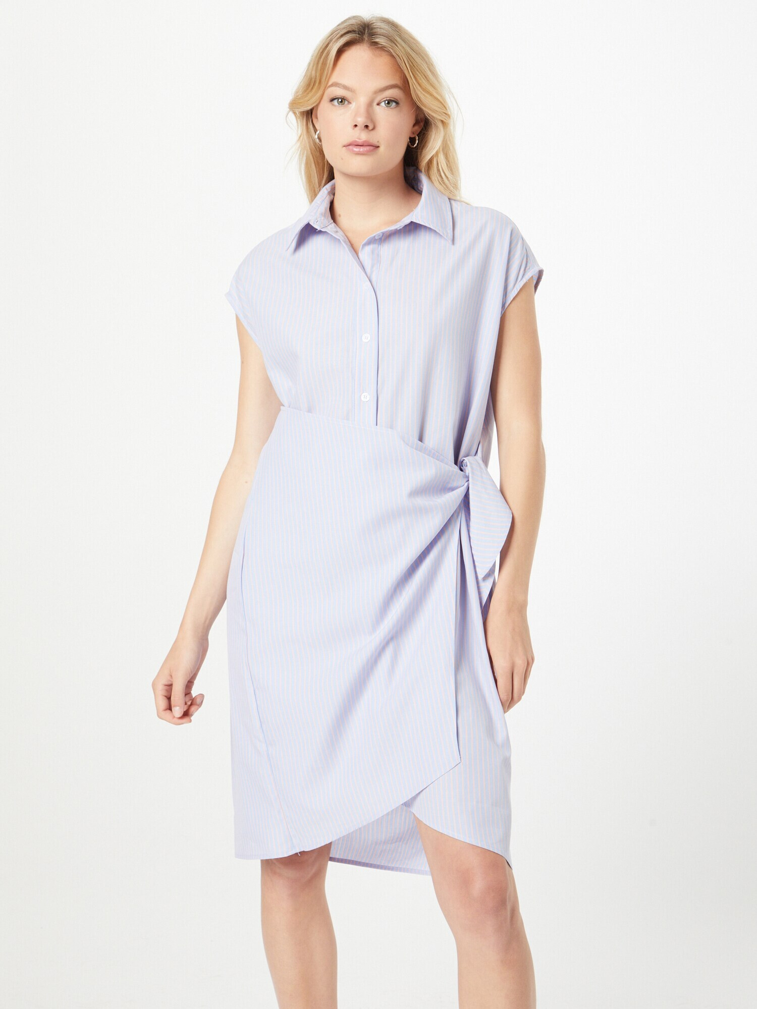 Ipekyol Rochie tip bluză albastru pastel / portocaliu pastel - Pled.ro