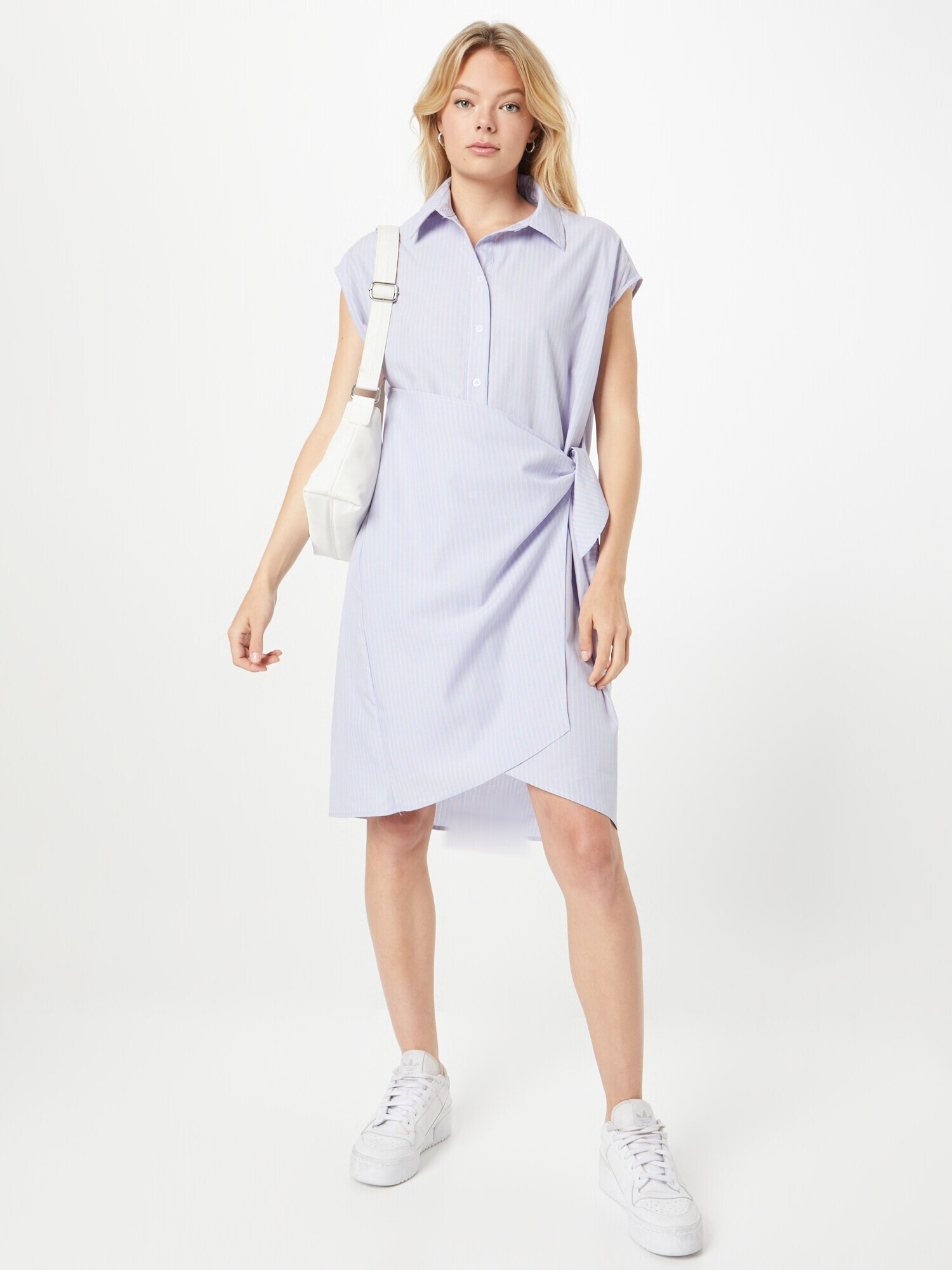 Ipekyol Rochie tip bluză albastru pastel / portocaliu pastel - Pled.ro