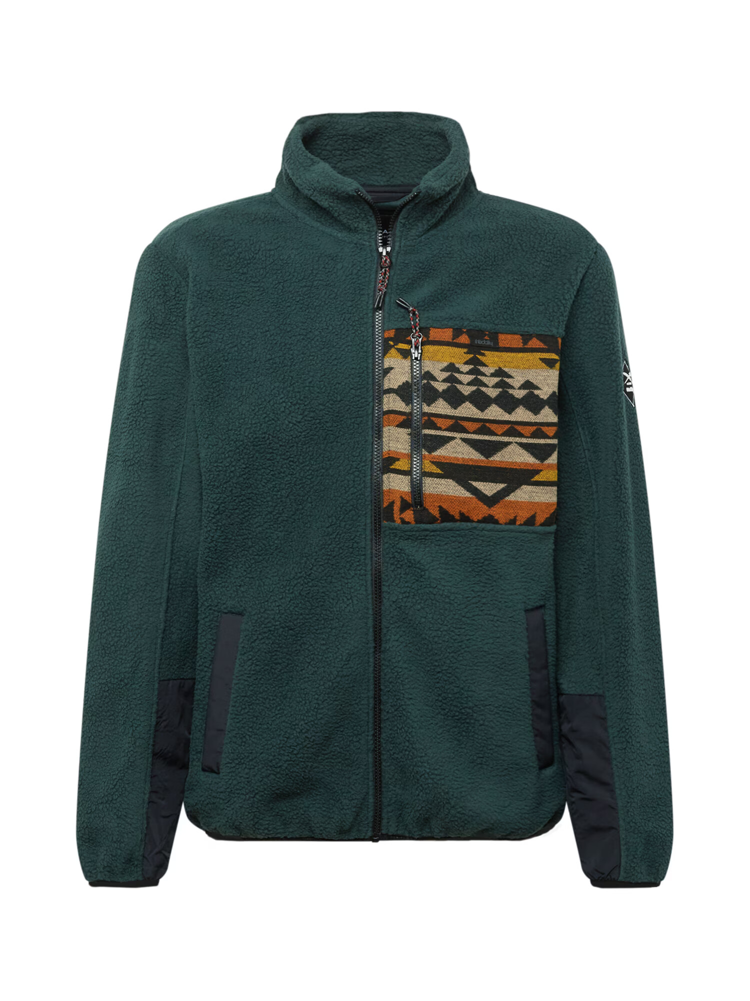 Iriedaily Jachetă fleece bej / ocru / verde / verde închis / portocaliu / negru / alb - Pled.ro