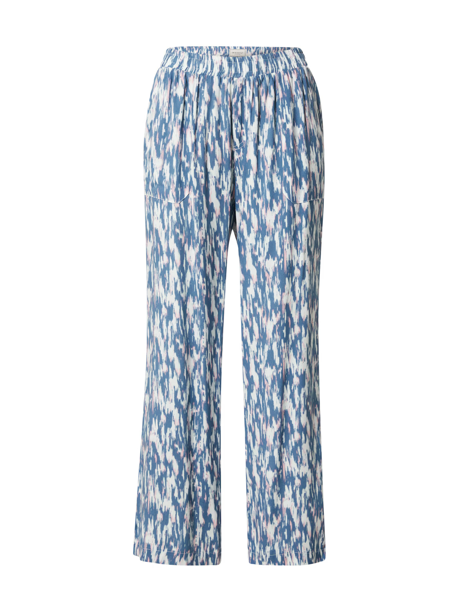 Iriedaily Pantaloni albastru denim / roz deschis / alb - Pled.ro