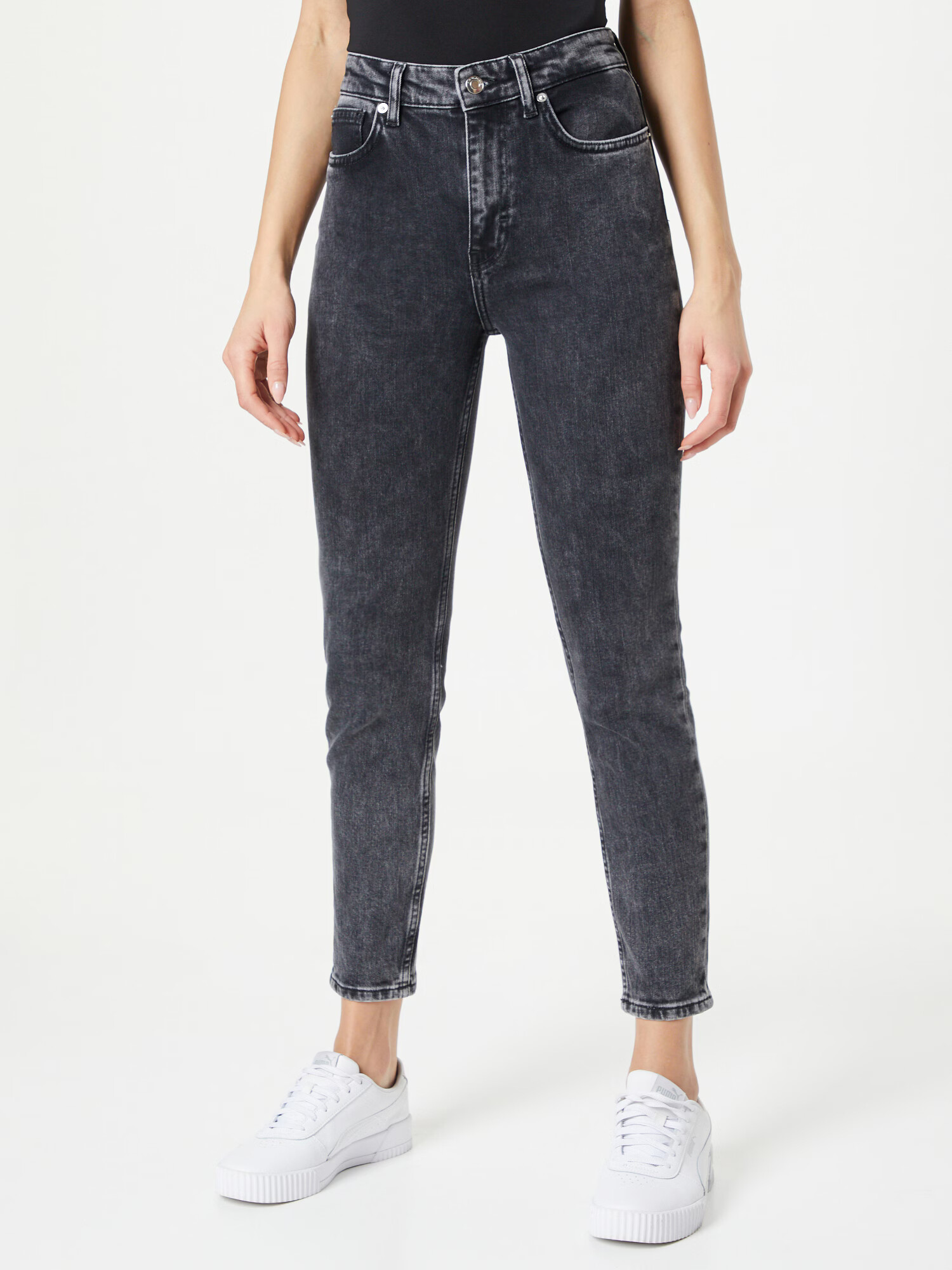 IRO Jeans 'TRACCKY' gri denim - Pled.ro