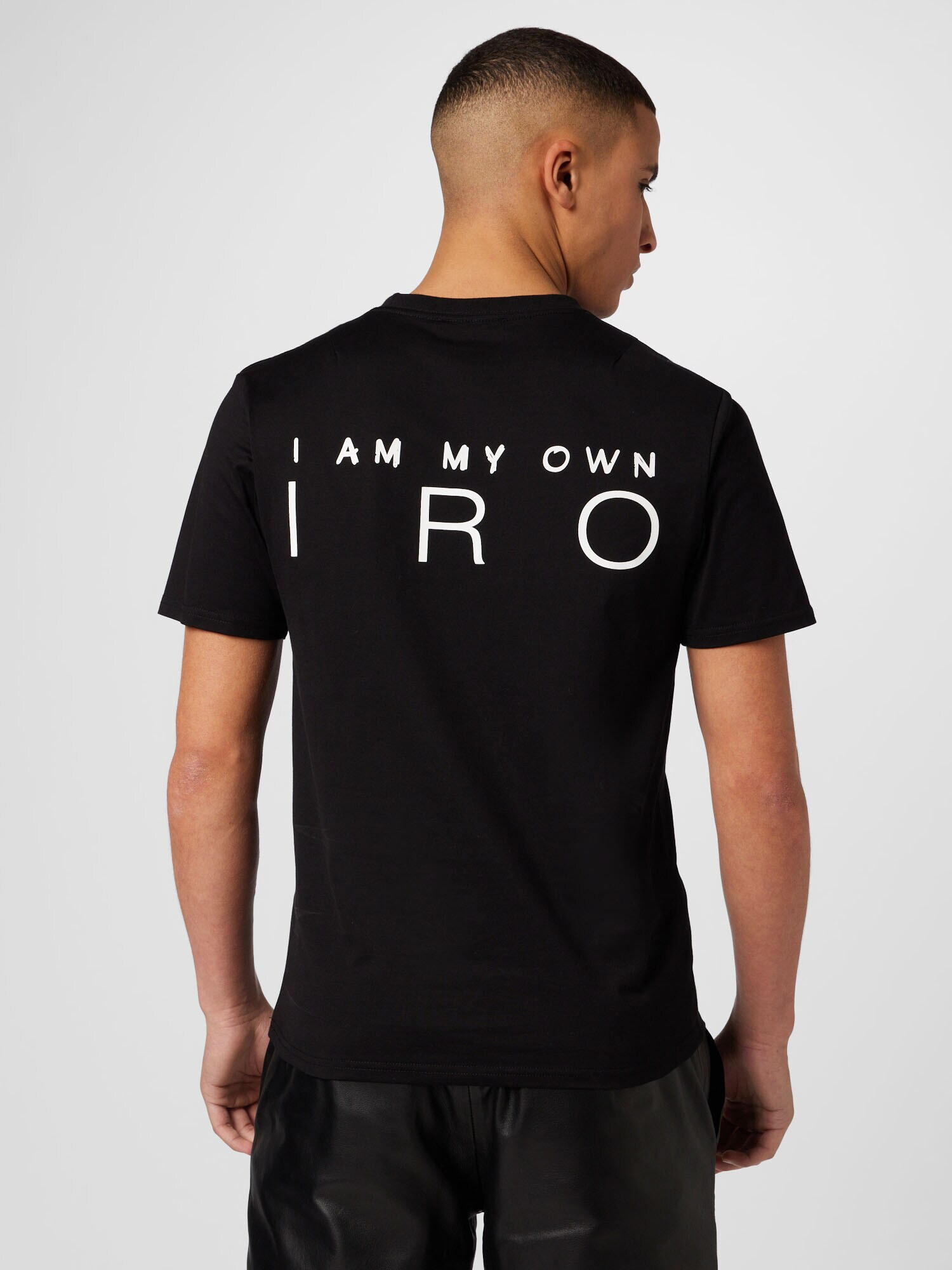 IRO Tricou 'ORFEO' negru / alb - Pled.ro