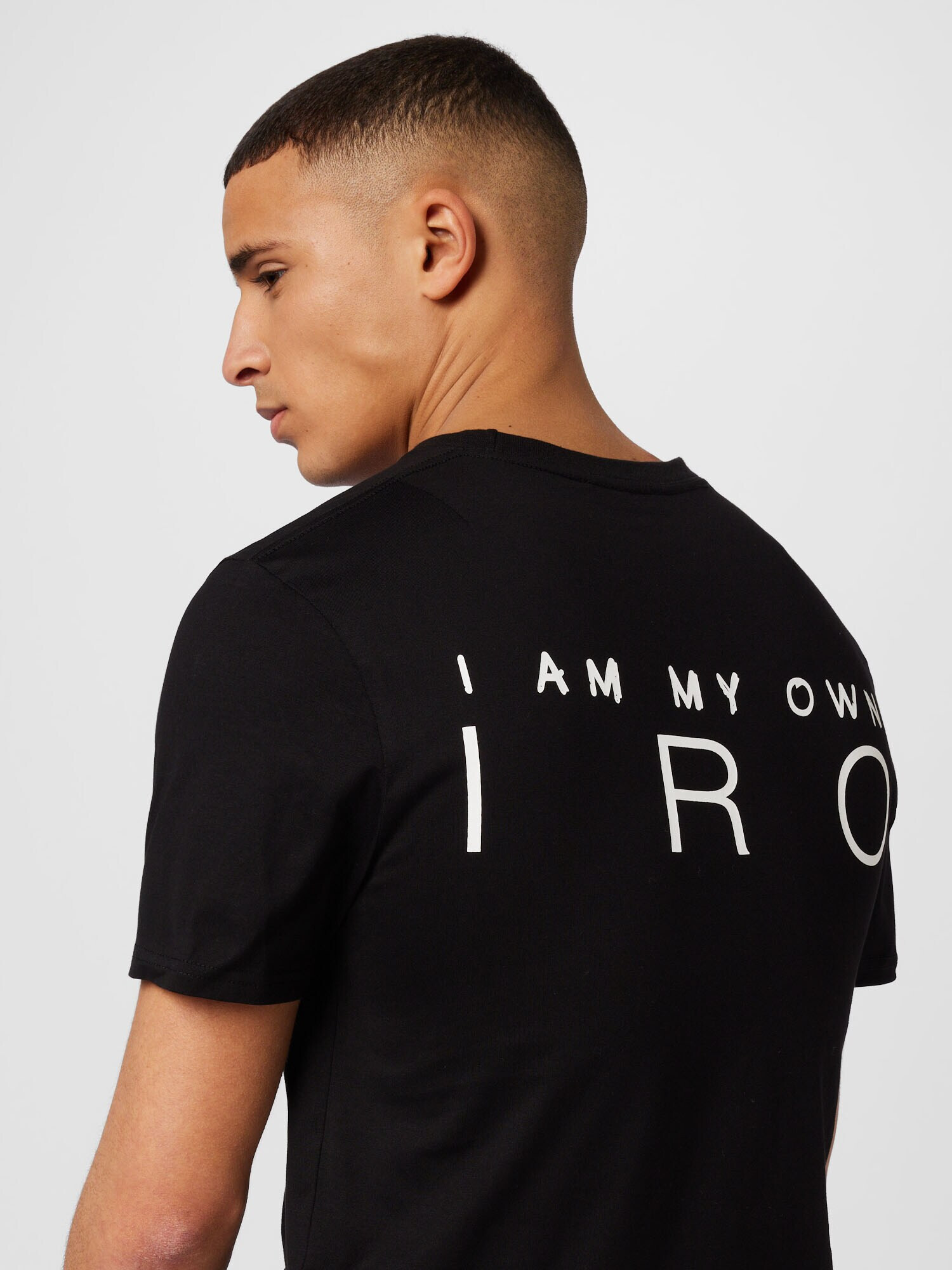 IRO Tricou 'ORFEO' negru / alb - Pled.ro