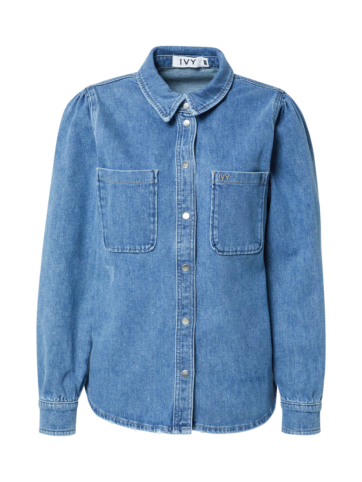 Ivy Copenhagen Bluză 'Lavina' albastru denim - Pled.ro