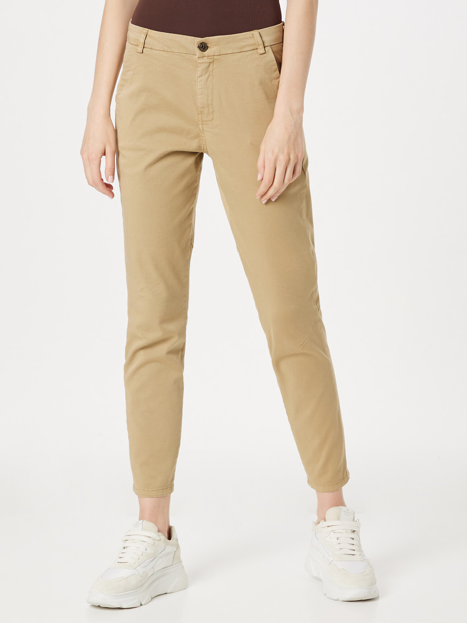 Ivy Copenhagen Pantaloni eleganți 'Karmey' kaki - Pled.ro