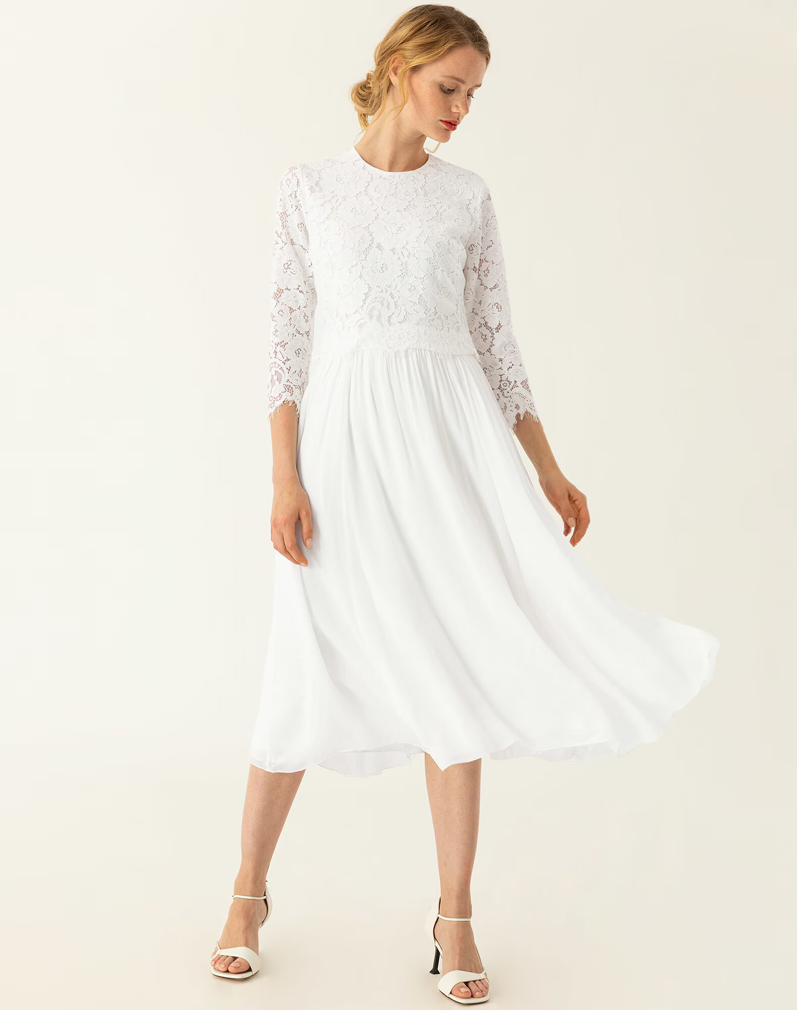 IVY OAK Rochie 'Bridal' alb - Pled.ro