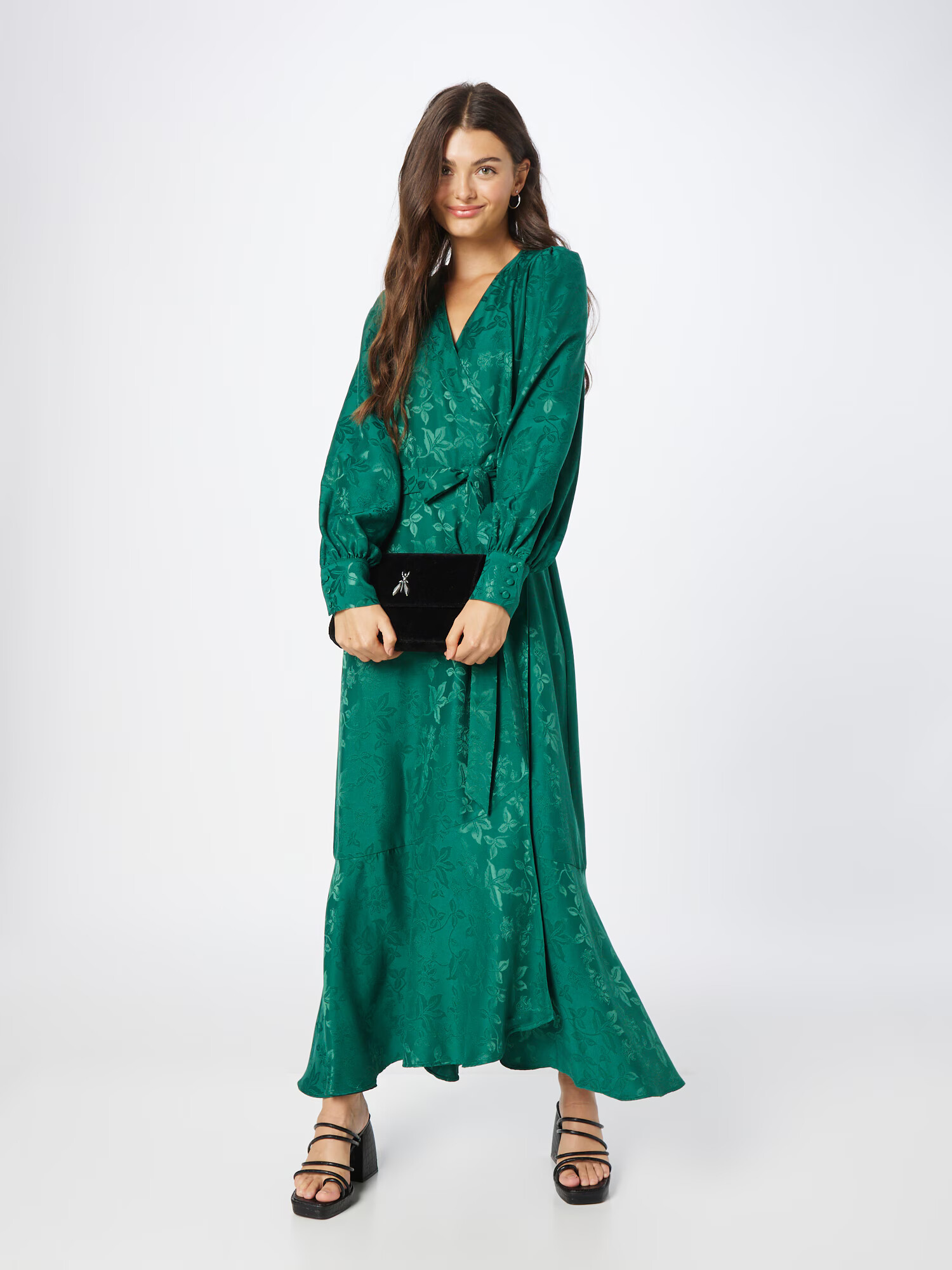 IVY OAK Rochie de seară 'MARGOT' verde smarald / verde jad - Pled.ro