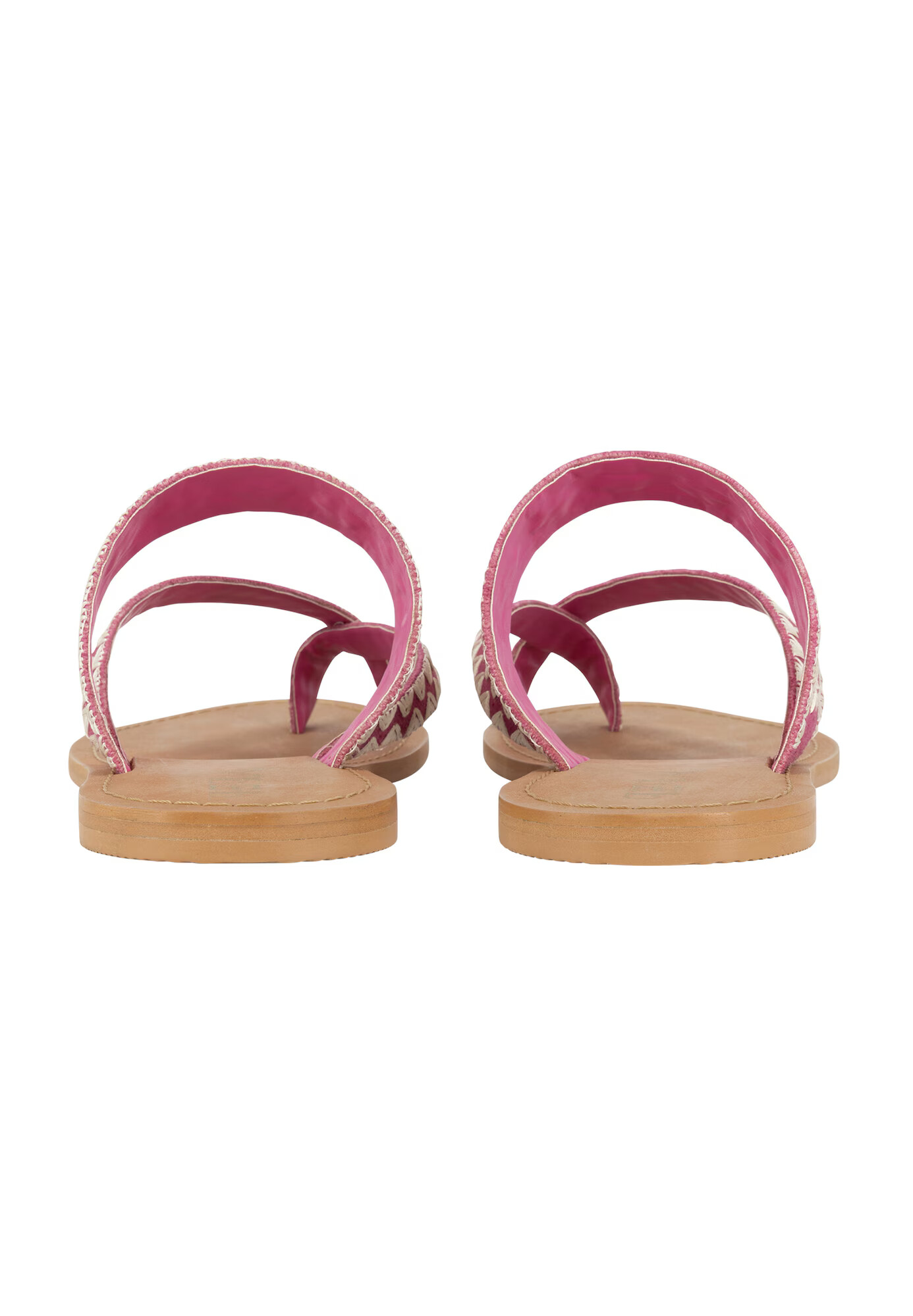 IZIA Flip-flops roz pitaya / alb - Pled.ro