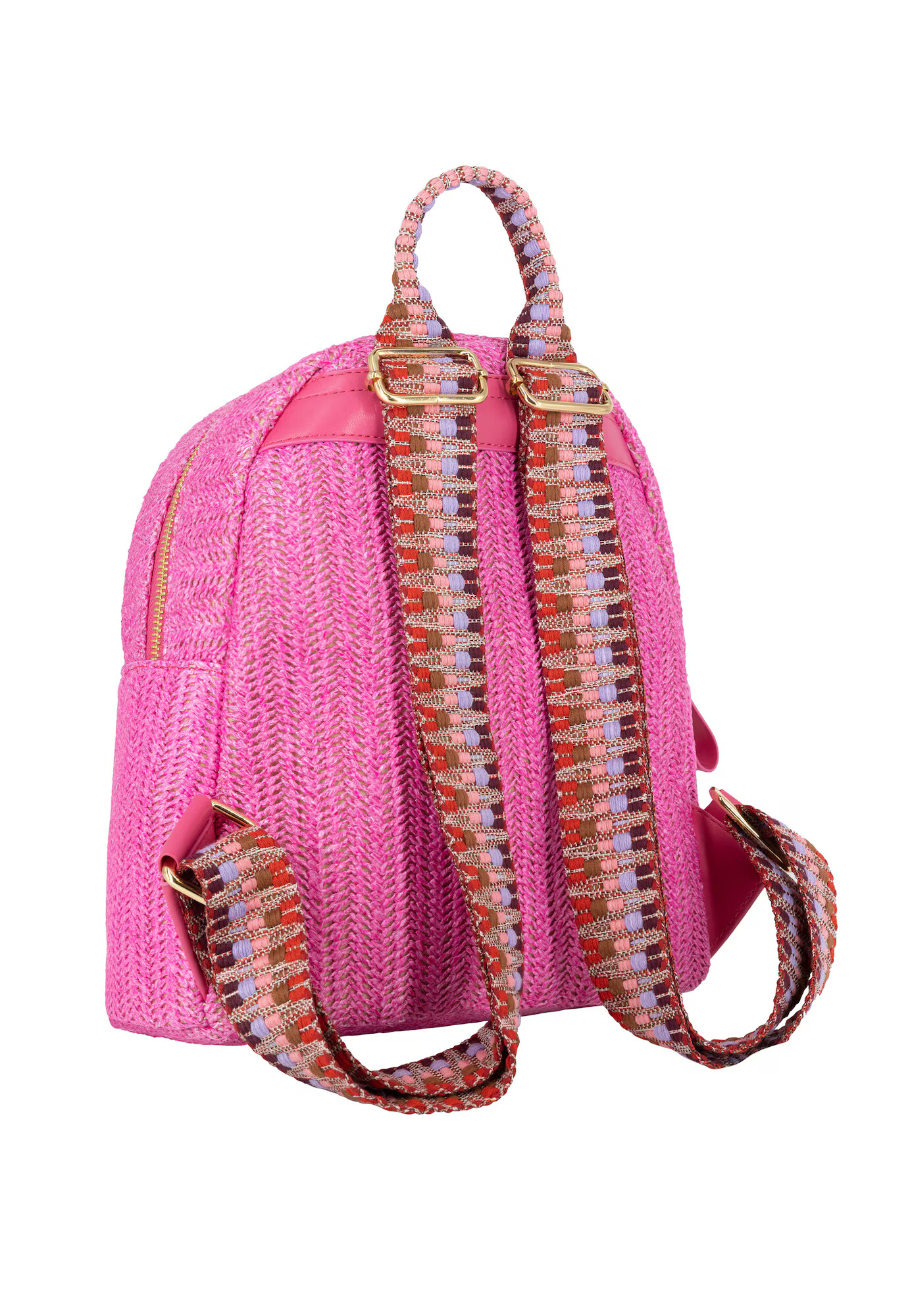 IZIA Rucsac auriu / fucsia - Pled.ro