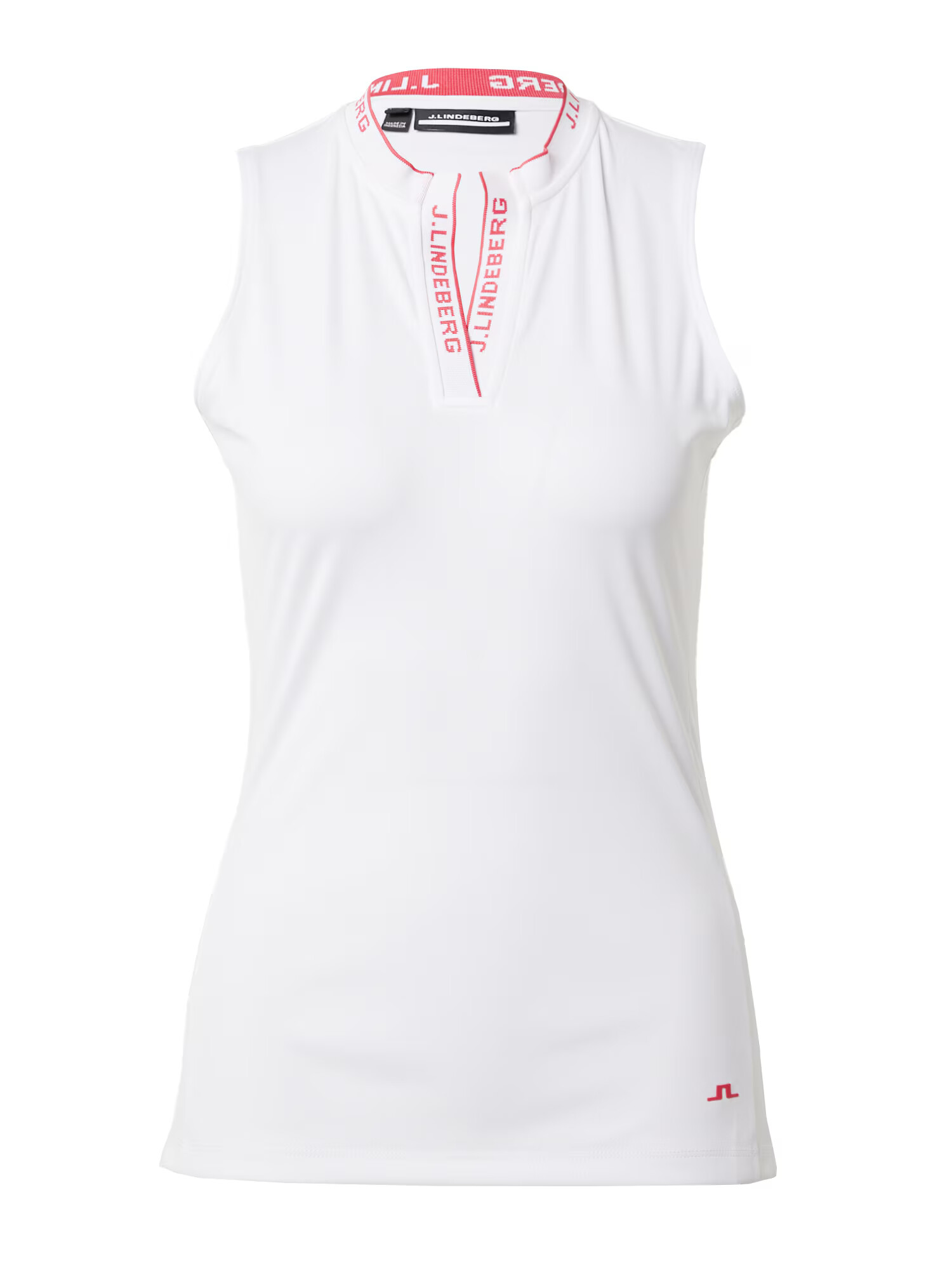 J.Lindeberg Sport top 'Leya' roz pitaya / alb - Pled.ro