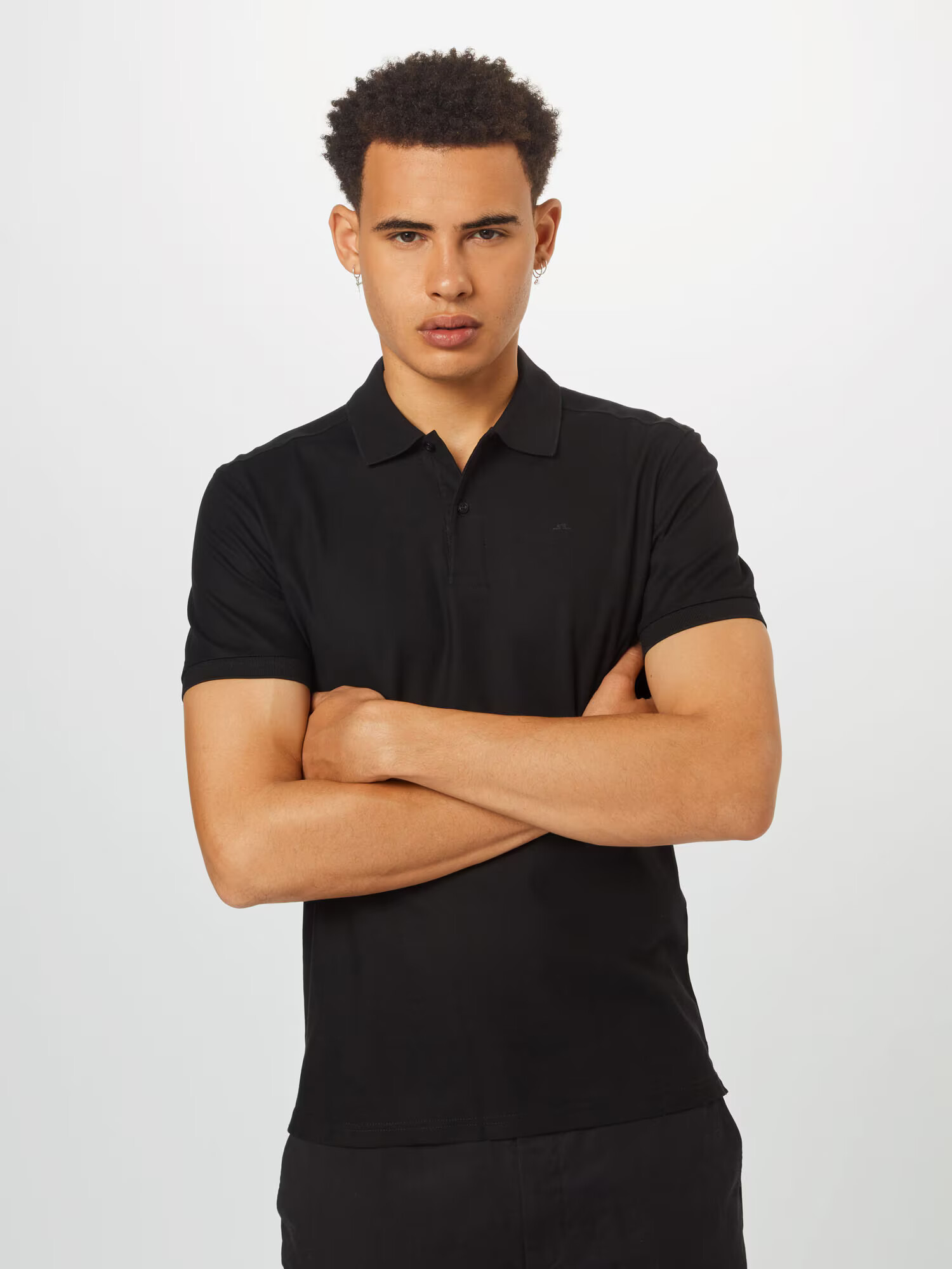 J.Lindeberg Tricou negru - Pled.ro