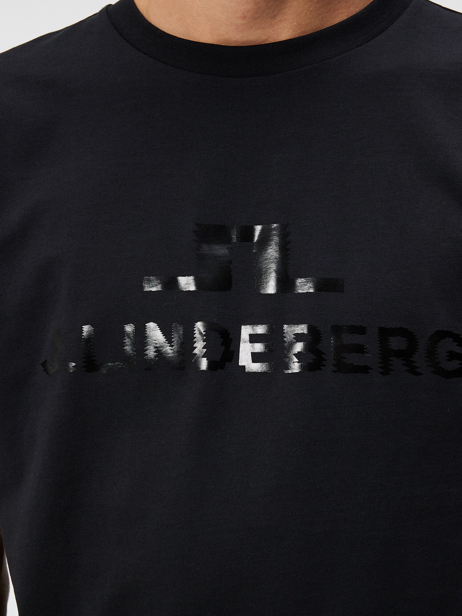 J.Lindeberg Tricou 'Parcy' negru - Pled.ro