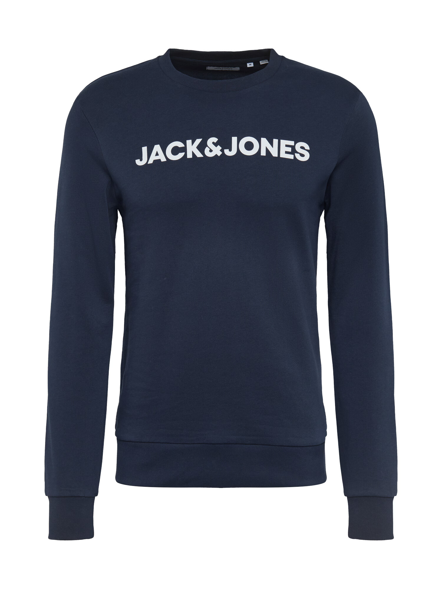 JACK & JONES Bluză de molton albastru închis / alb - Pled.ro