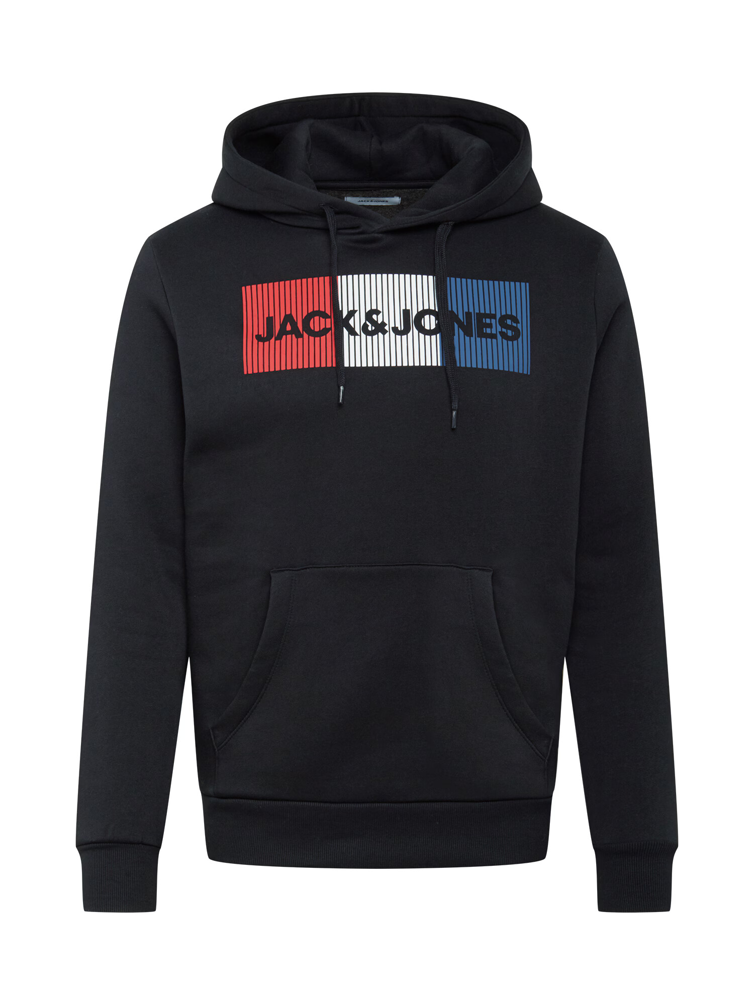 JACK & JONES Bluză de molton albastru / roșu / negru / alb - Pled.ro