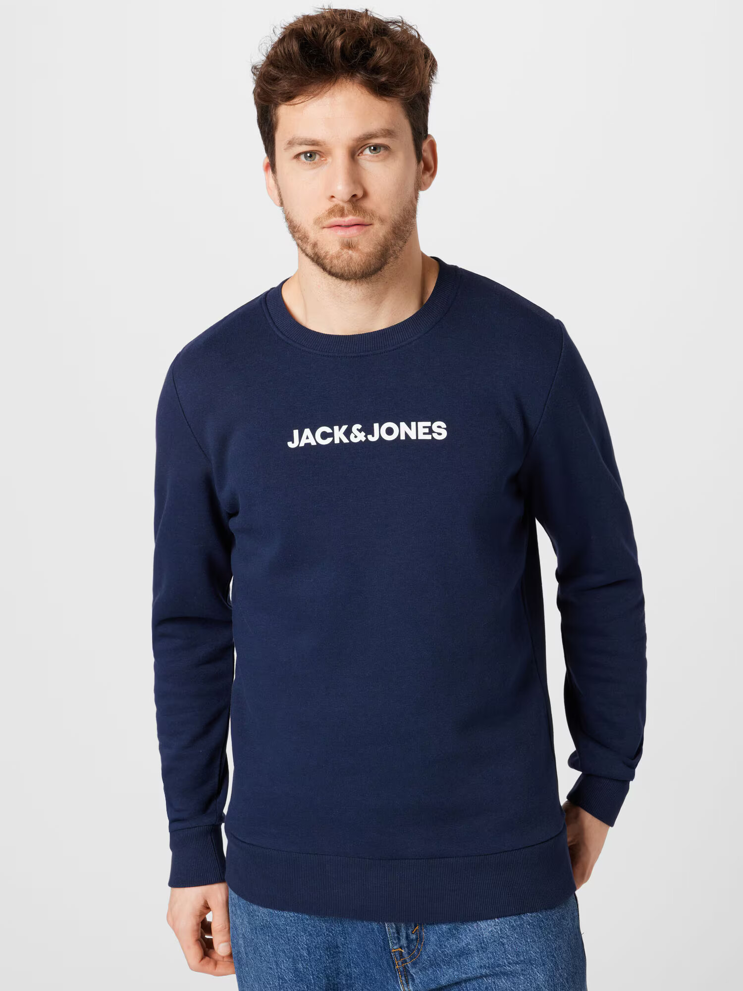 JACK & JONES Bluză de molton bleumarin / mai multe culori - Pled.ro