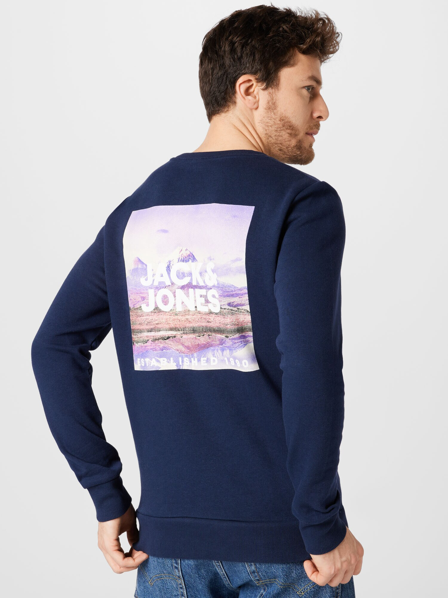 JACK & JONES Bluză de molton bleumarin / mai multe culori - Pled.ro