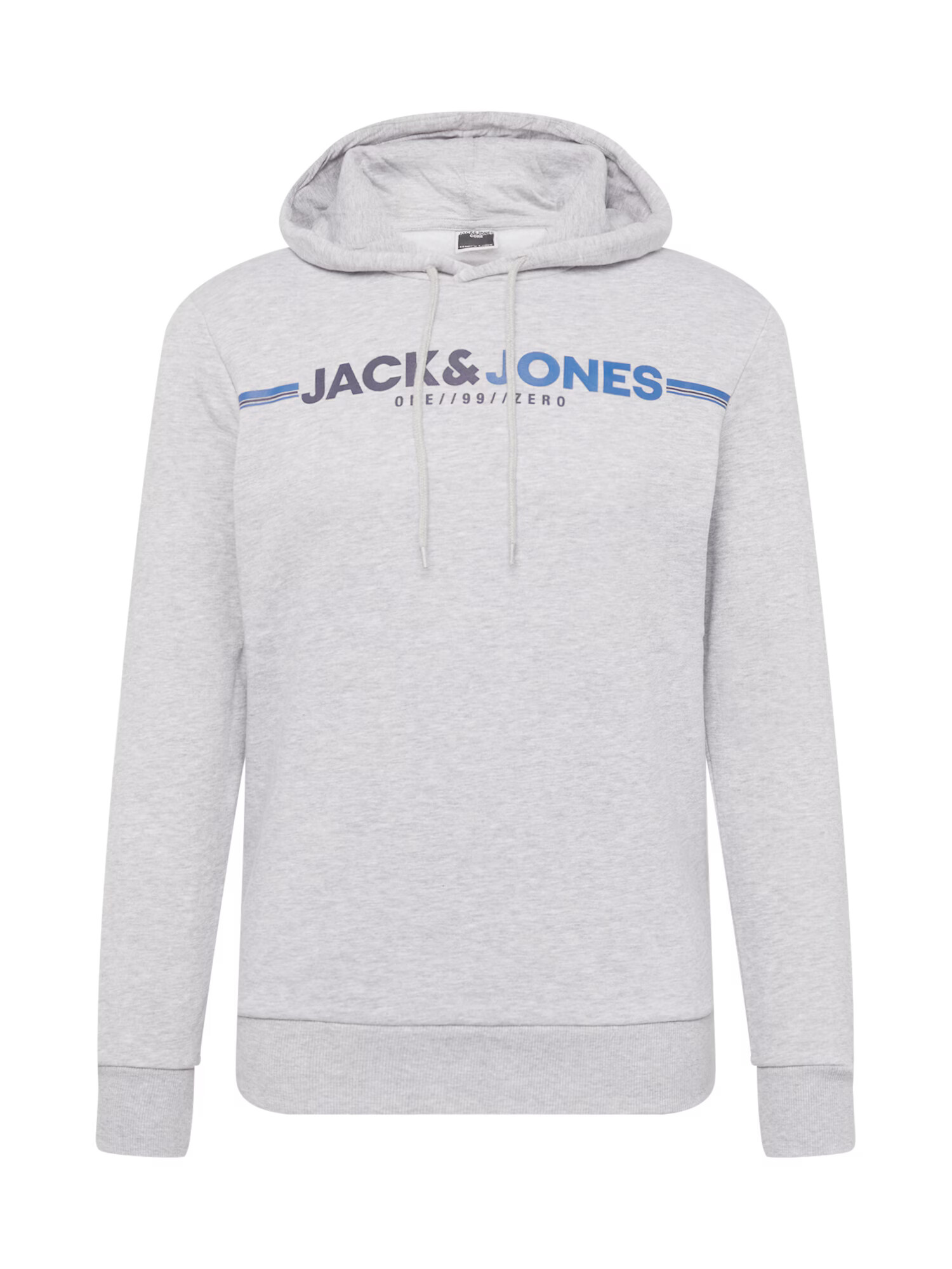 JACK & JONES Bluză de molton 'FREDERIK' bleumarin / albastru închis / gri deschis - Pled.ro