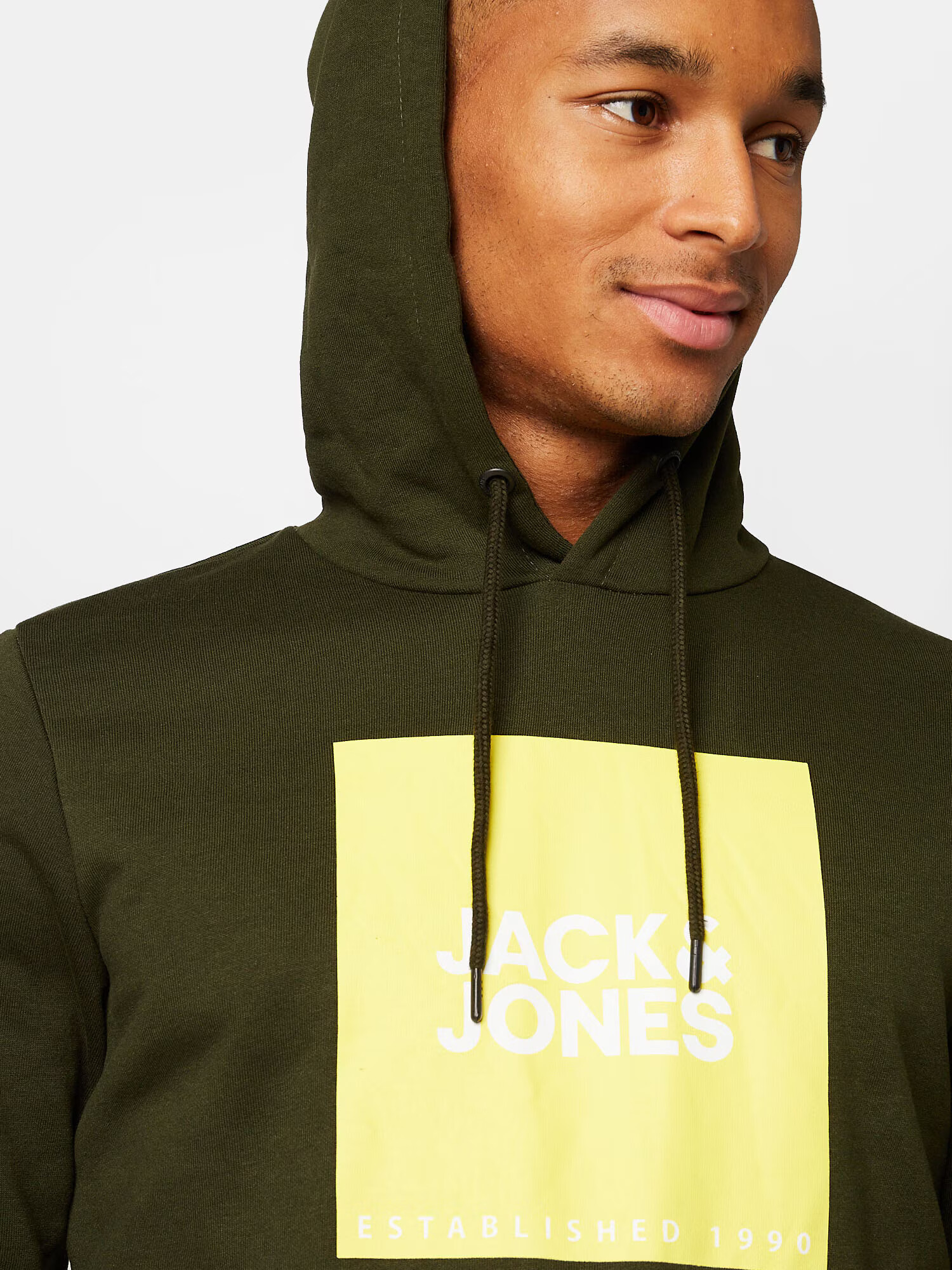 JACK & JONES Bluză de molton 'JJLOCK' maro ruginiu - Pled.ro