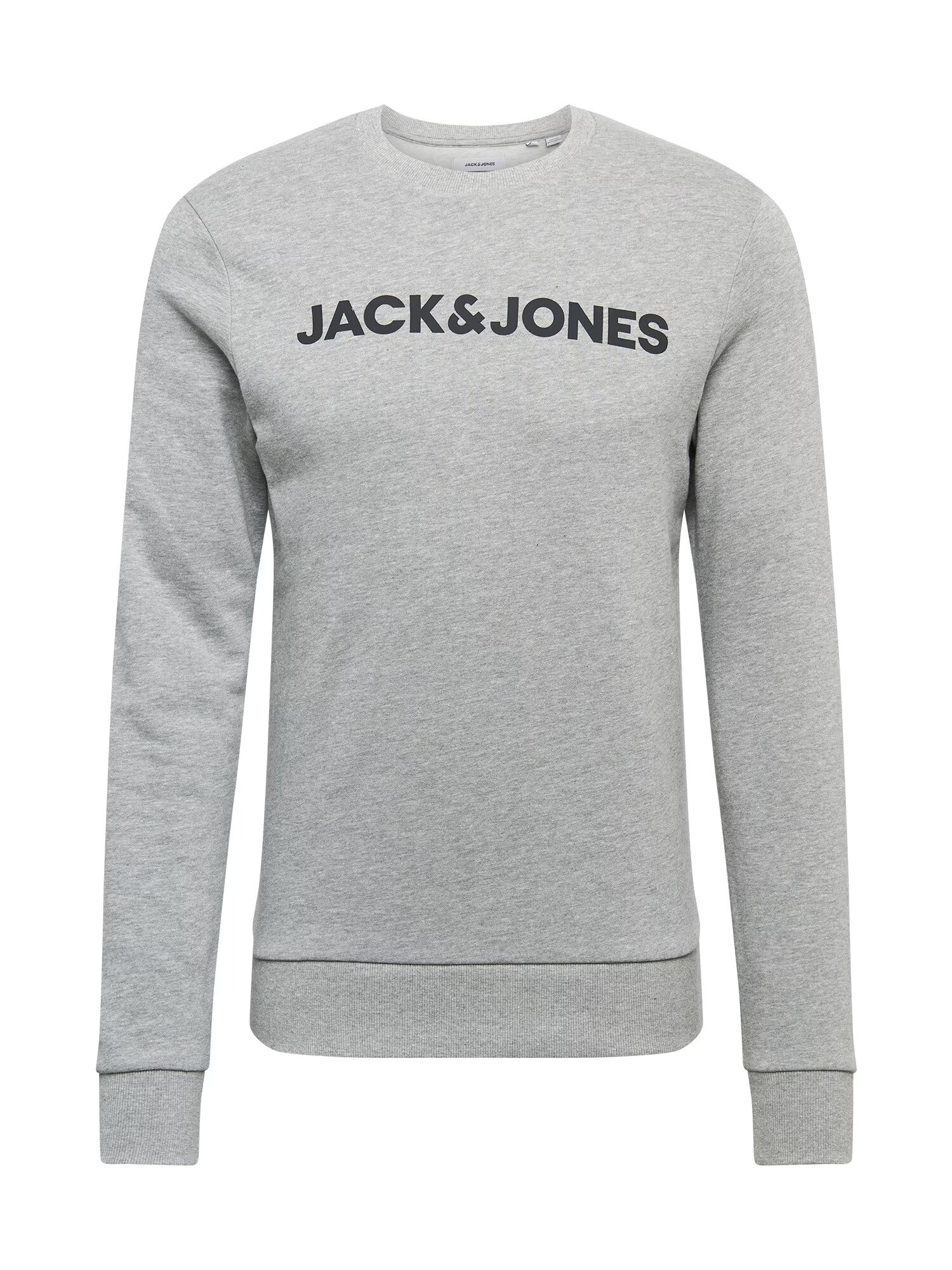 JACK & JONES Bluză de molton 'LOUNGE' gri amestecat / negru - Pled.ro