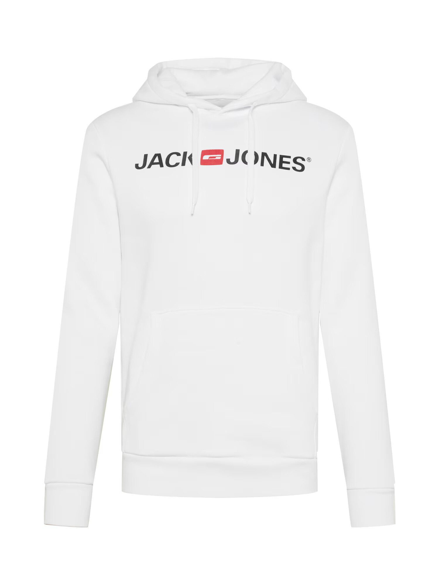 JACK & JONES Bluză de molton roșu / negru / alb - Pled.ro