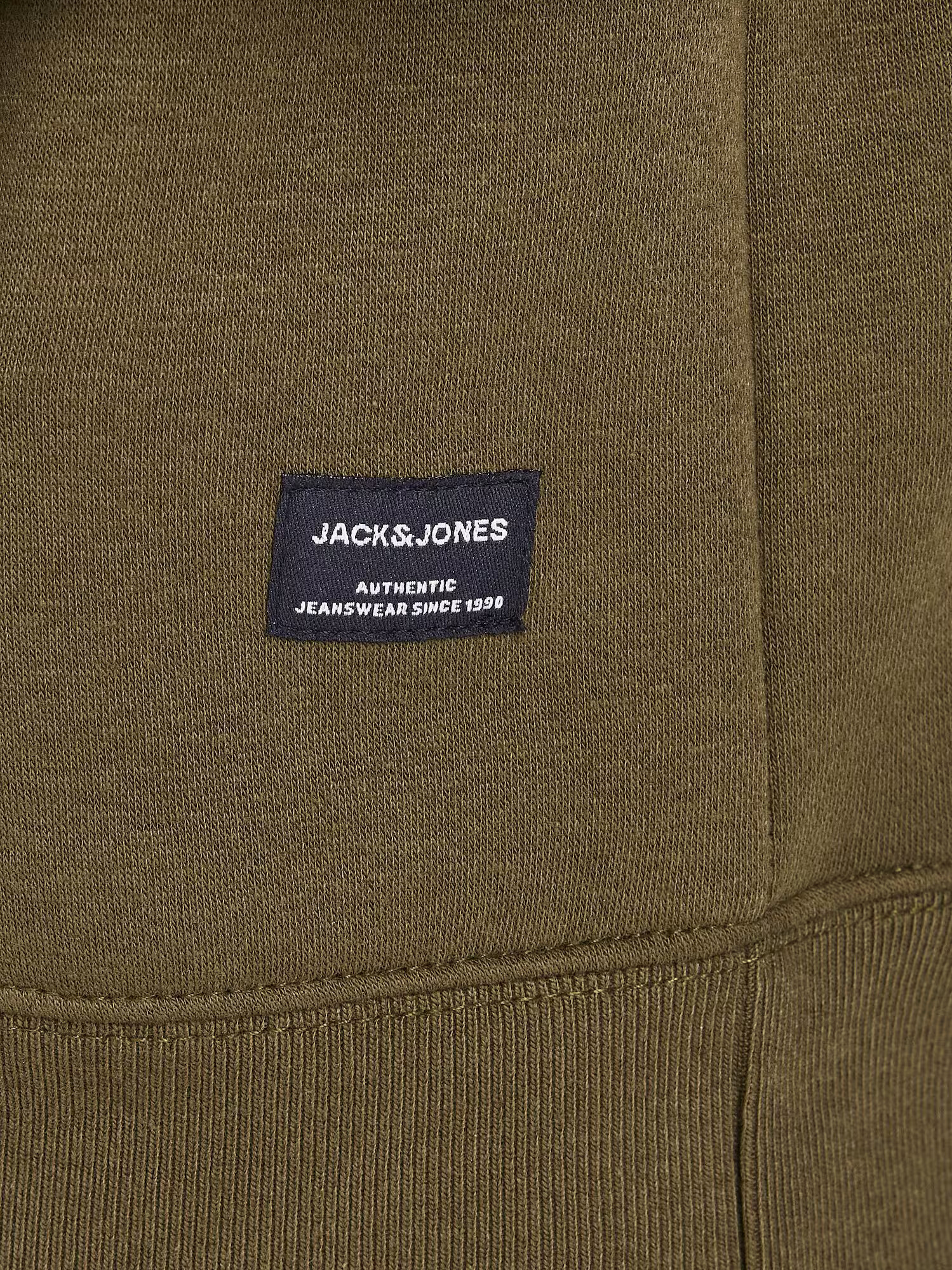 JACK & JONES Bluză de molton 'Soft' oliv - Pled.ro