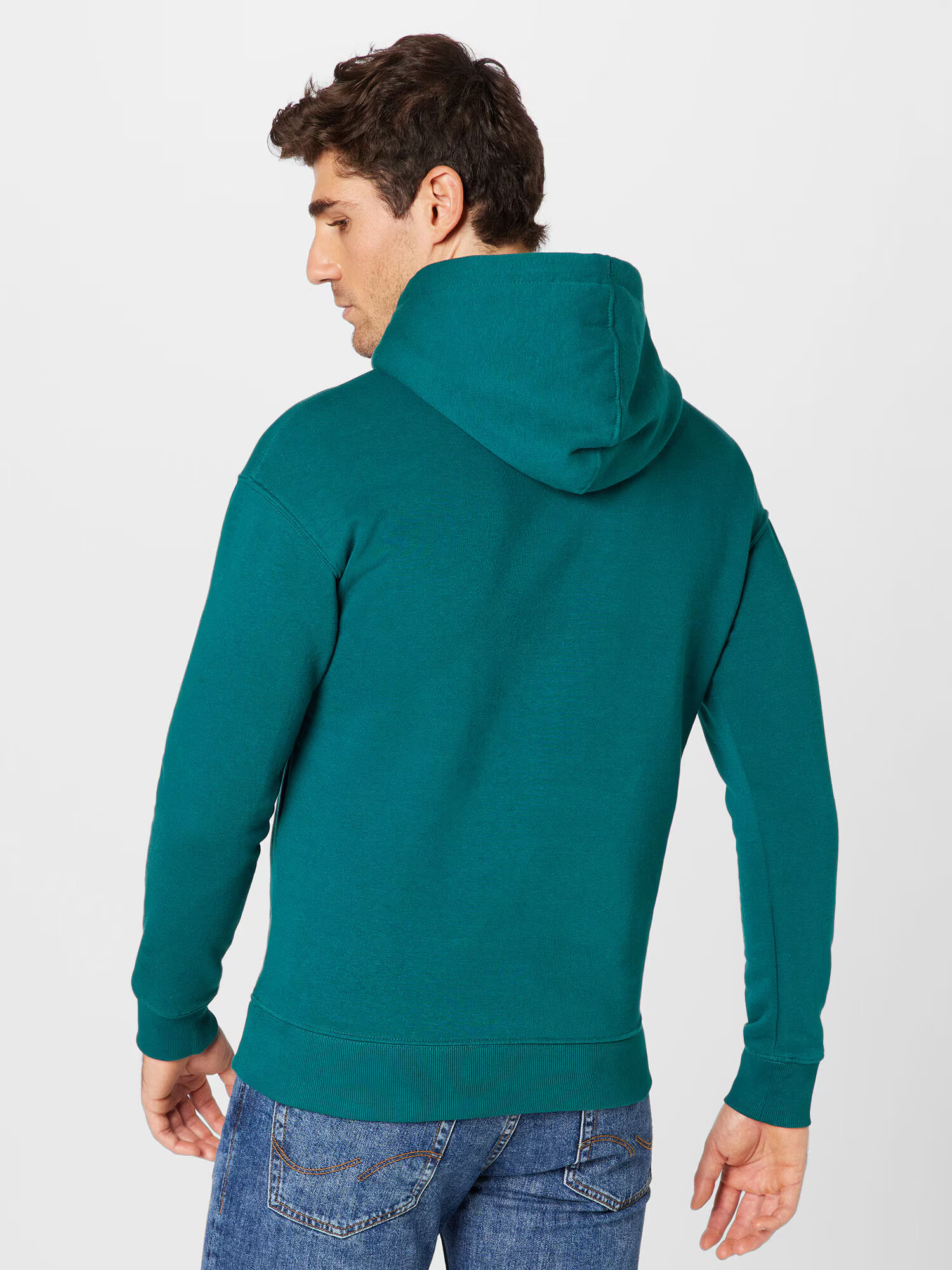 JACK & JONES Bluză de molton 'STAR' verde - Pled.ro