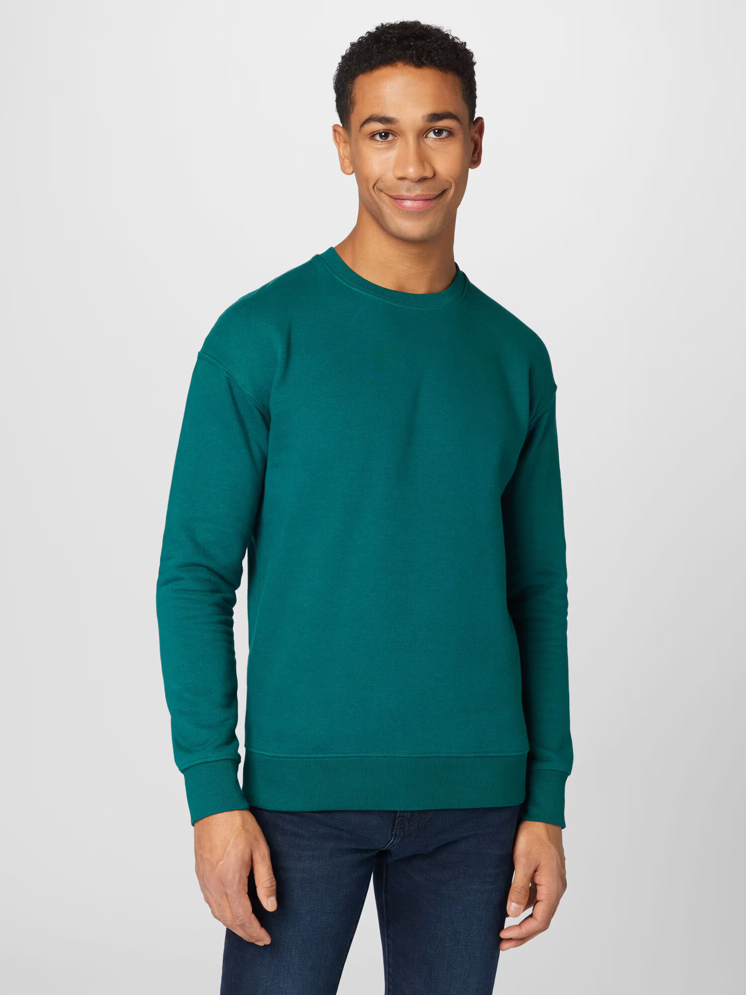 JACK & JONES Bluză de molton 'Star' verde închis - Pled.ro