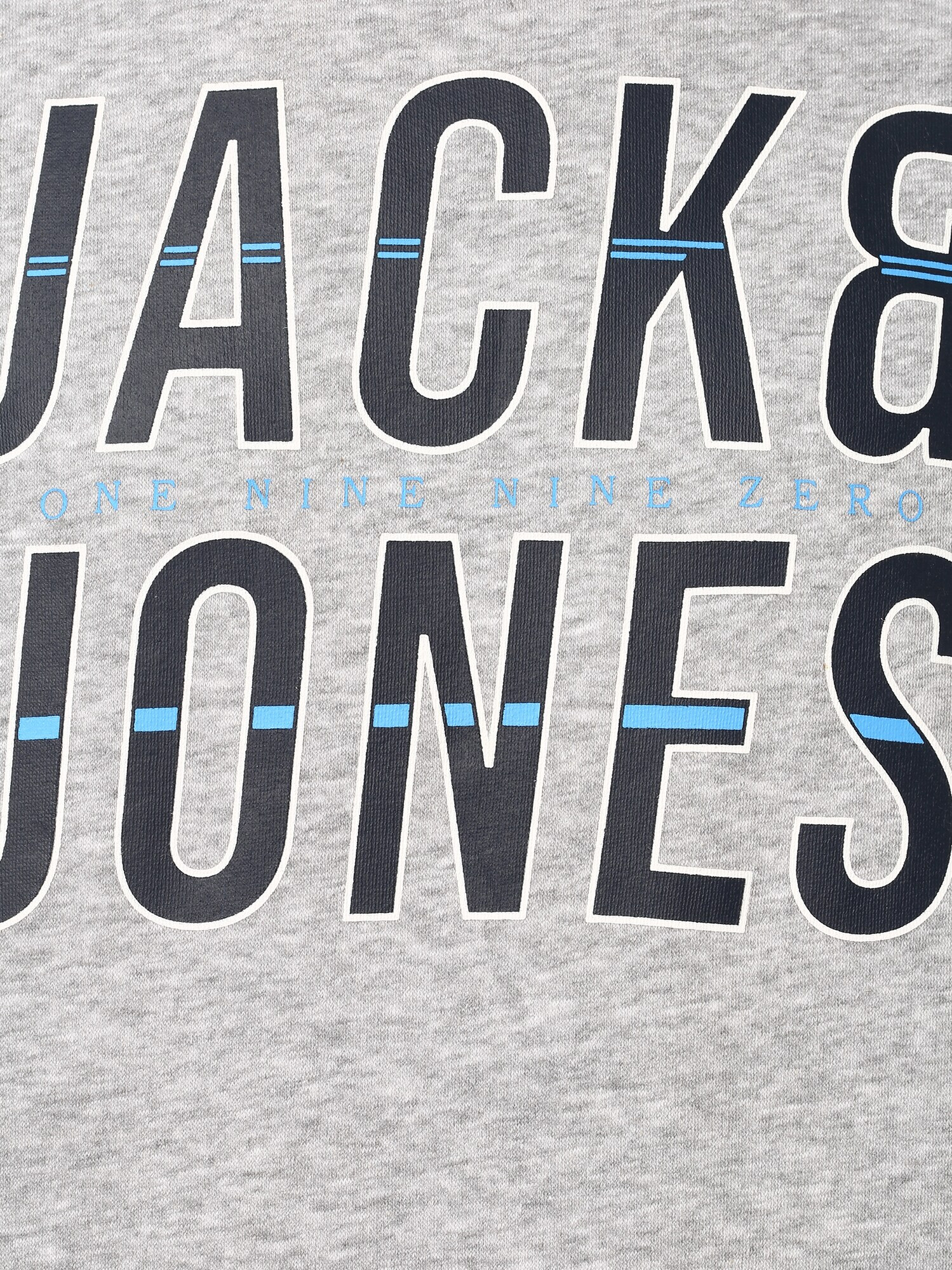 JACK & JONES Bluză de molton 'Xilo' albastru deschis / gri amestecat / negru - Pled.ro