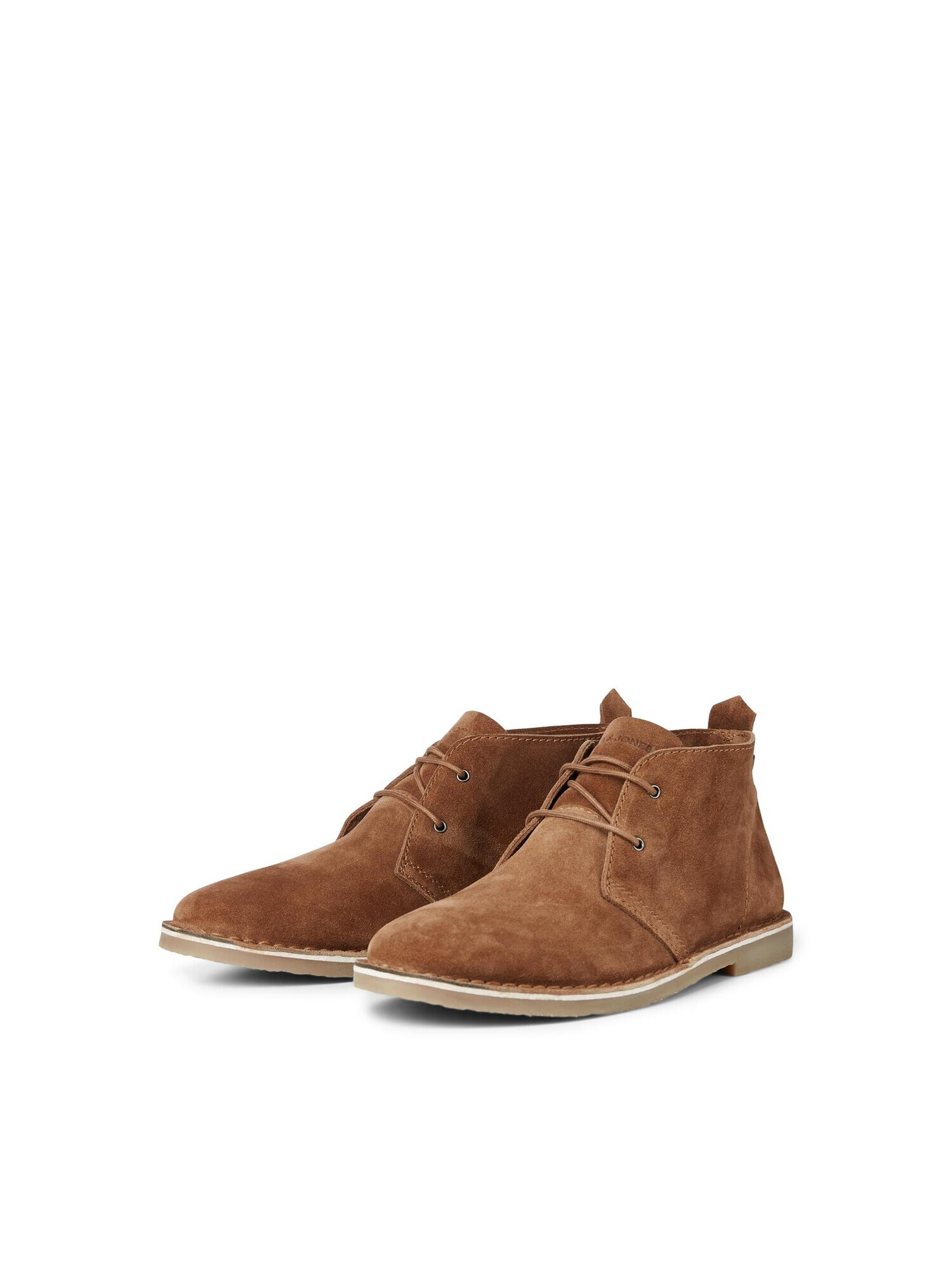 JACK & JONES Botine Chukka 'Bravo' maro coniac - Pled.ro