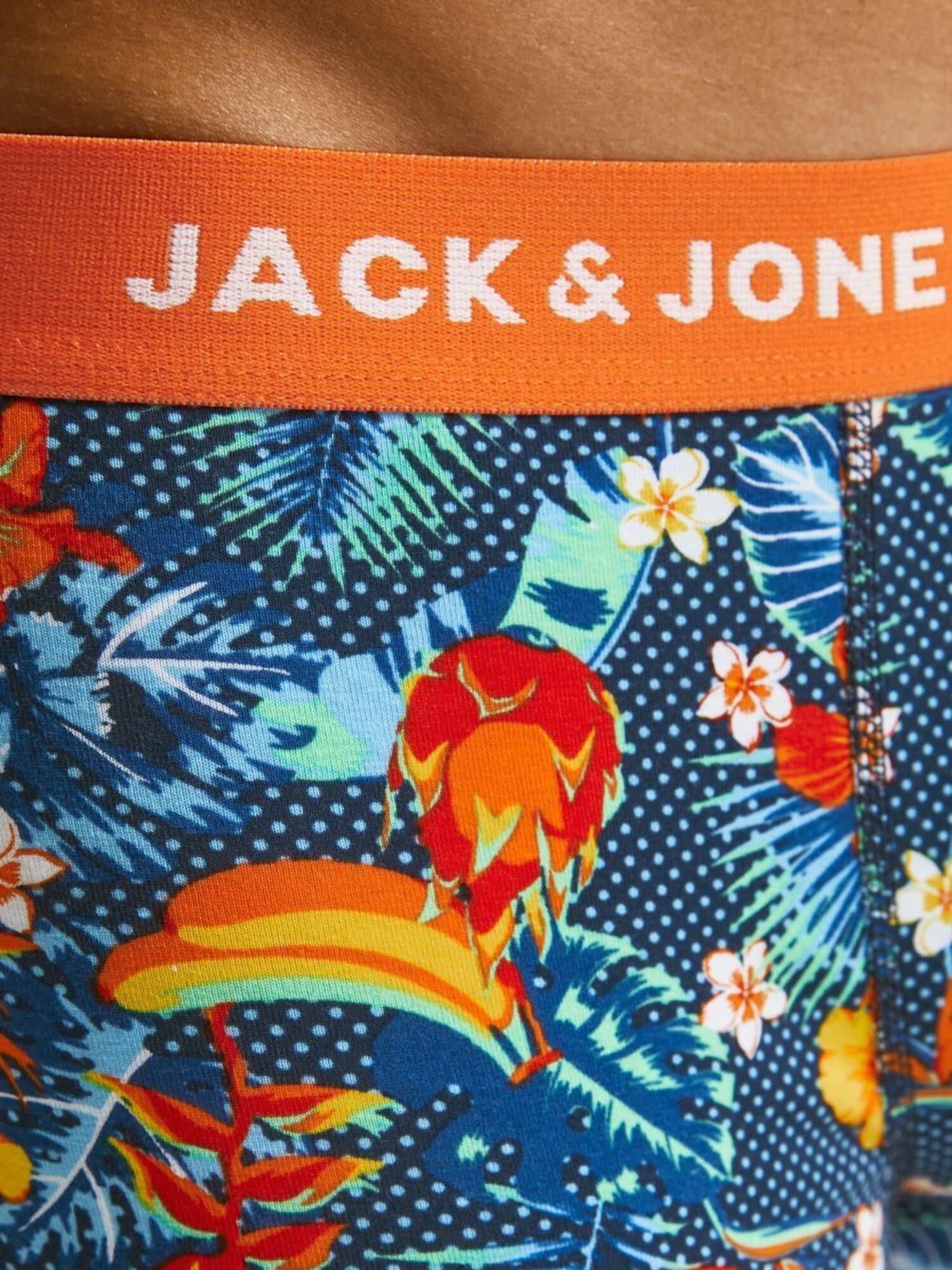 JACK & JONES Boxeri albastru / oliv / roșu / alb - Pled.ro