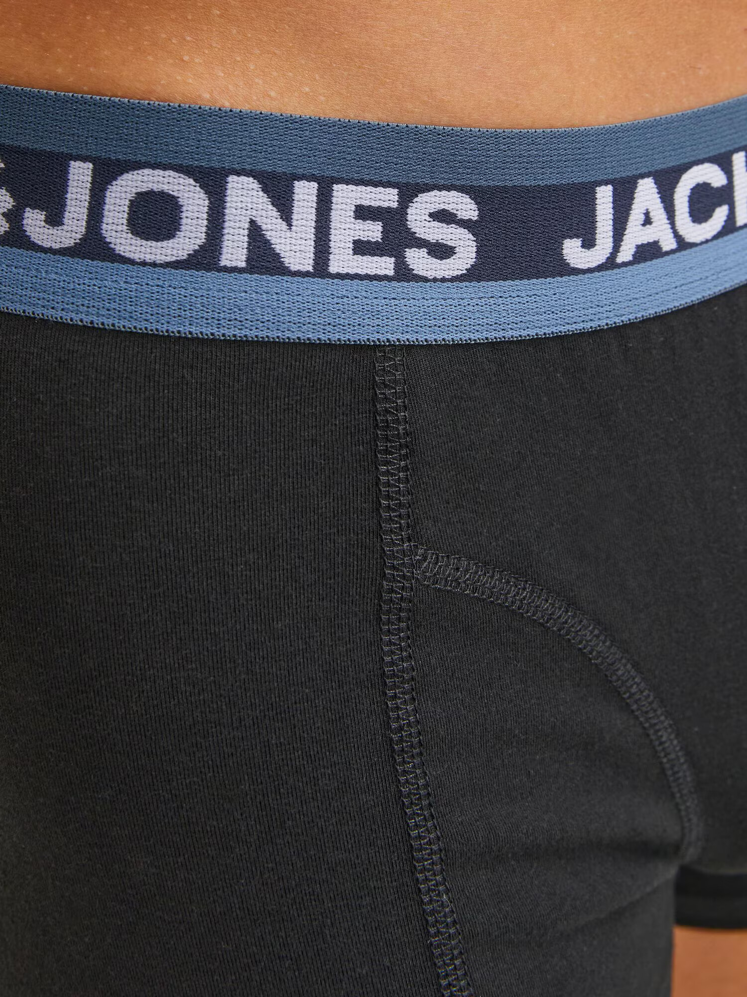 JACK & JONES Boxeri bleumarin / albastru pastel / albastru deschis / negru - Pled.ro