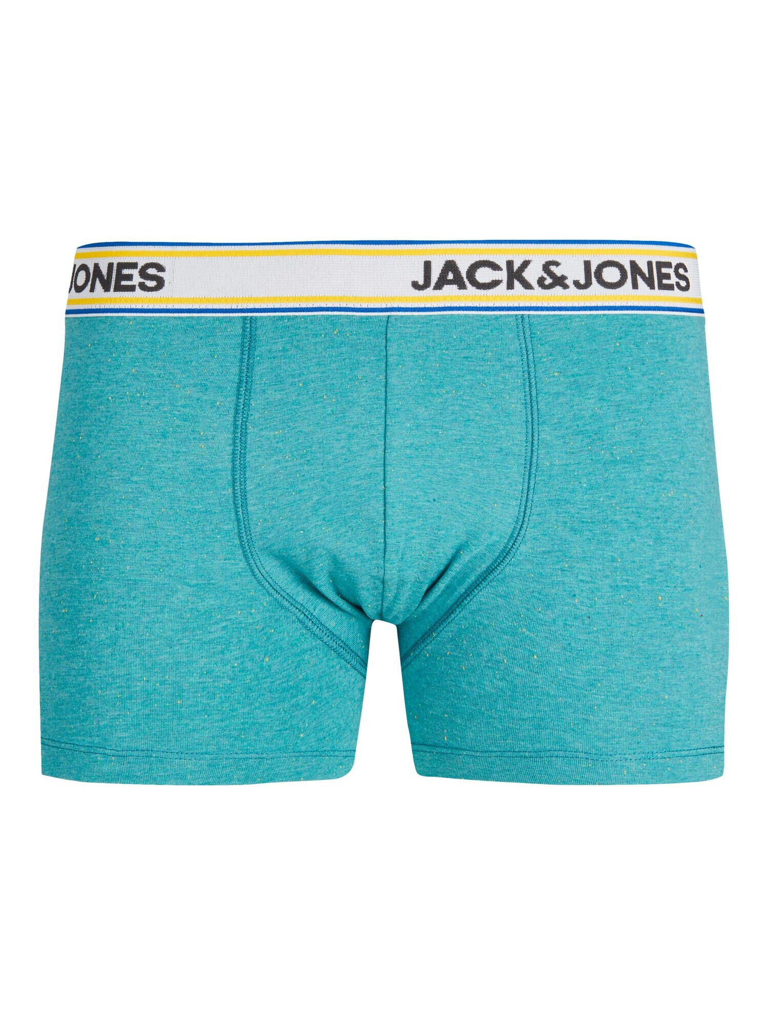 JACK & JONES Boxeri 'COREY' albastru marin / turcoaz / gri bazalt / alb - Pled.ro