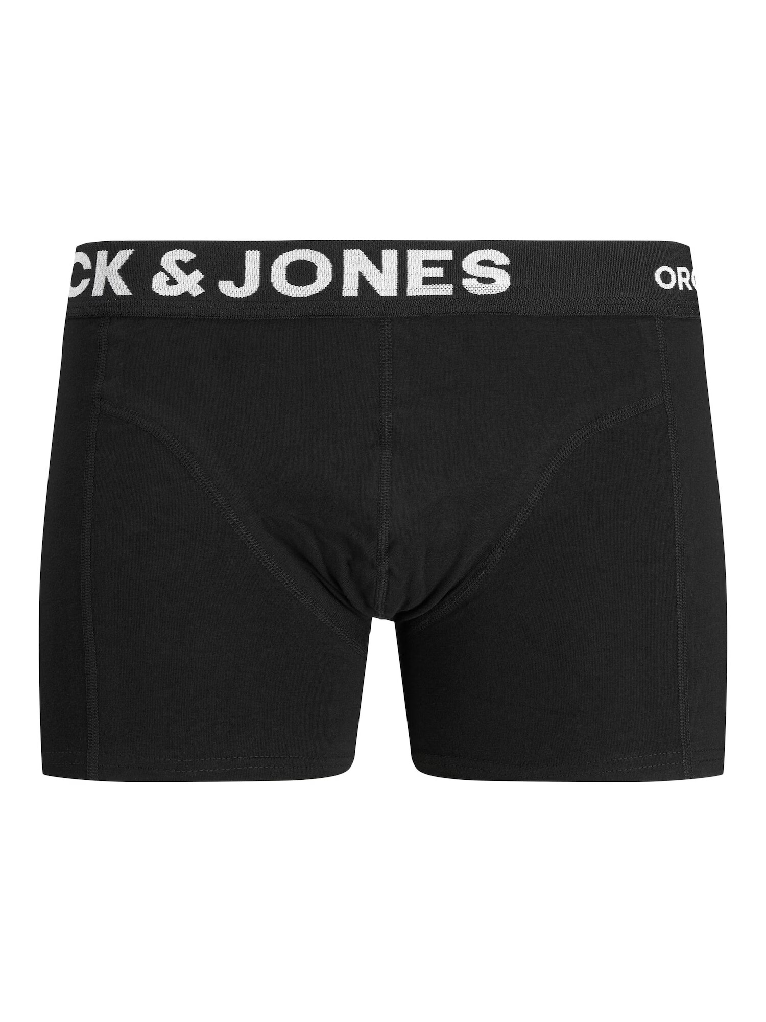 JACK & JONES Boxeri 'Fox' negru / alb - Pled.ro