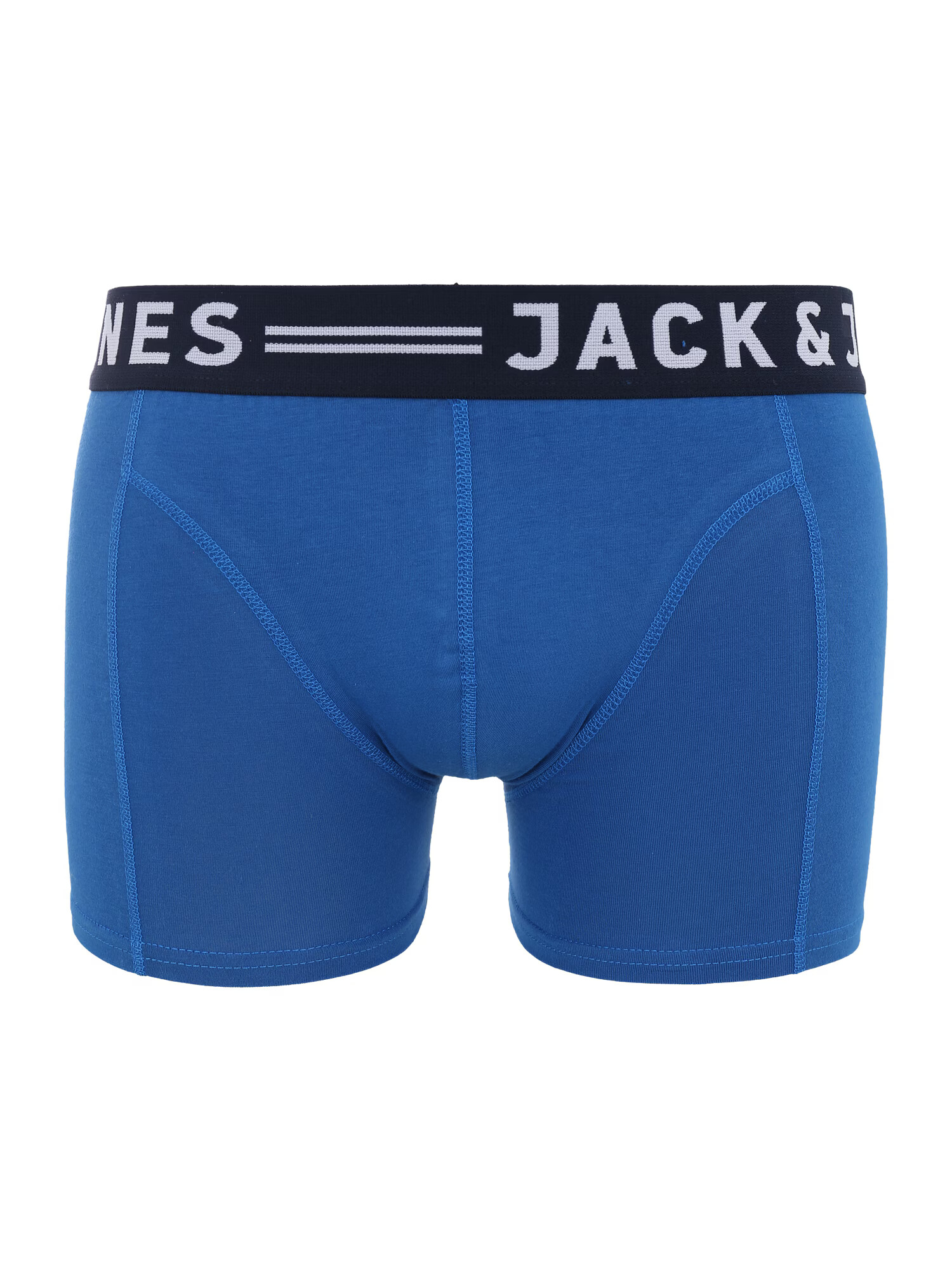 JACK & JONES Boxeri 'Sense' albastru / negru / alb - Pled.ro