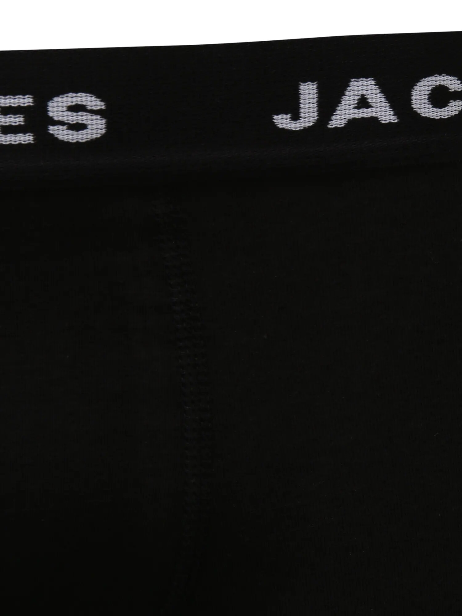 JACK & JONES Boxeri negru / alb - Pled.ro