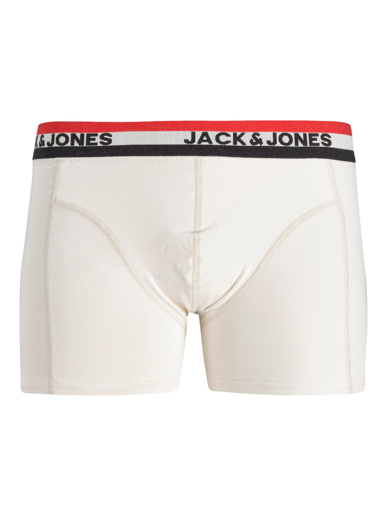 JACK & JONES Boxeri roșu deschis / negru / alb murdar - Pled.ro