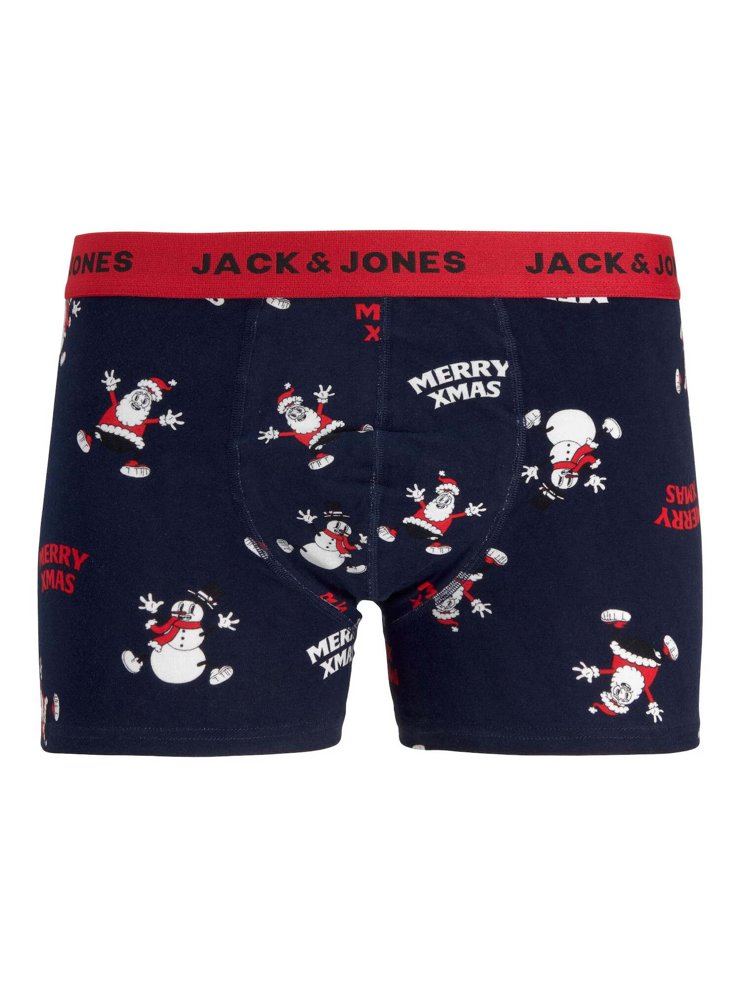 JACK & JONES Boxeri 'SMILEY' bleumarin / roșu / negru / alb - Pled.ro