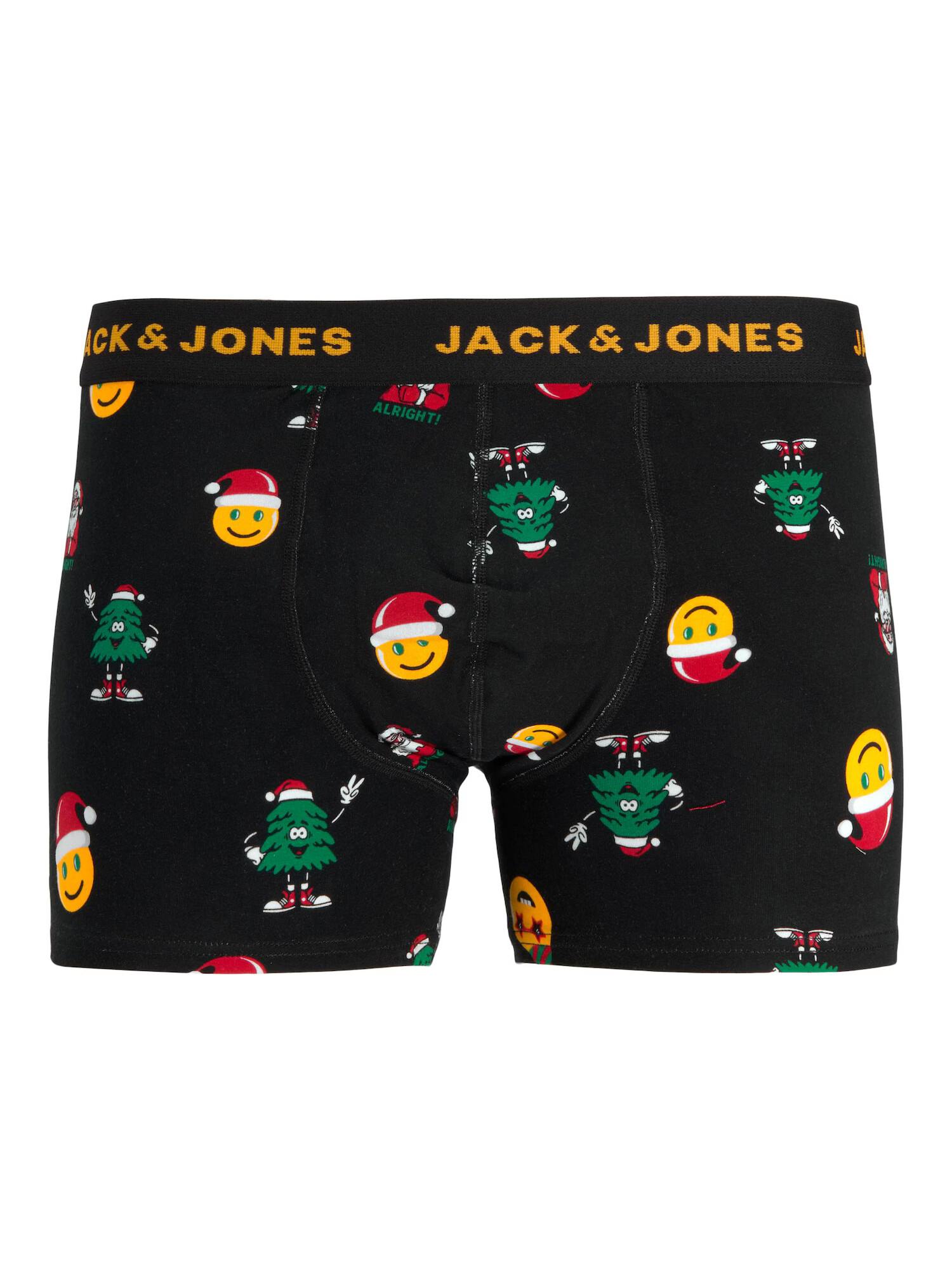 JACK & JONES Boxeri 'SMILEY' bleumarin / roșu / negru / alb - Pled.ro