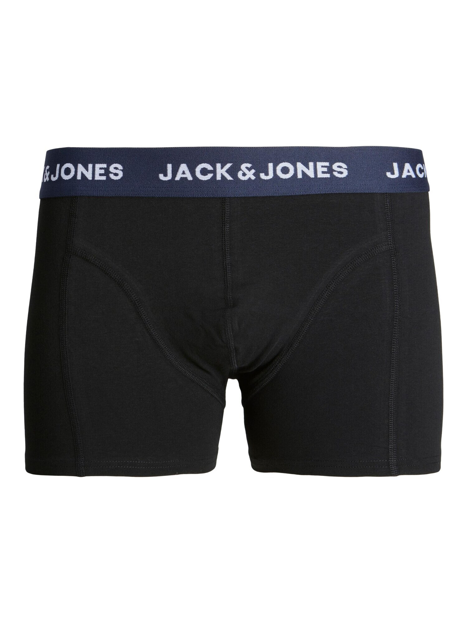 JACK & JONES Boxeri 'SOLID' bleumarin / negru / alb - Pled.ro