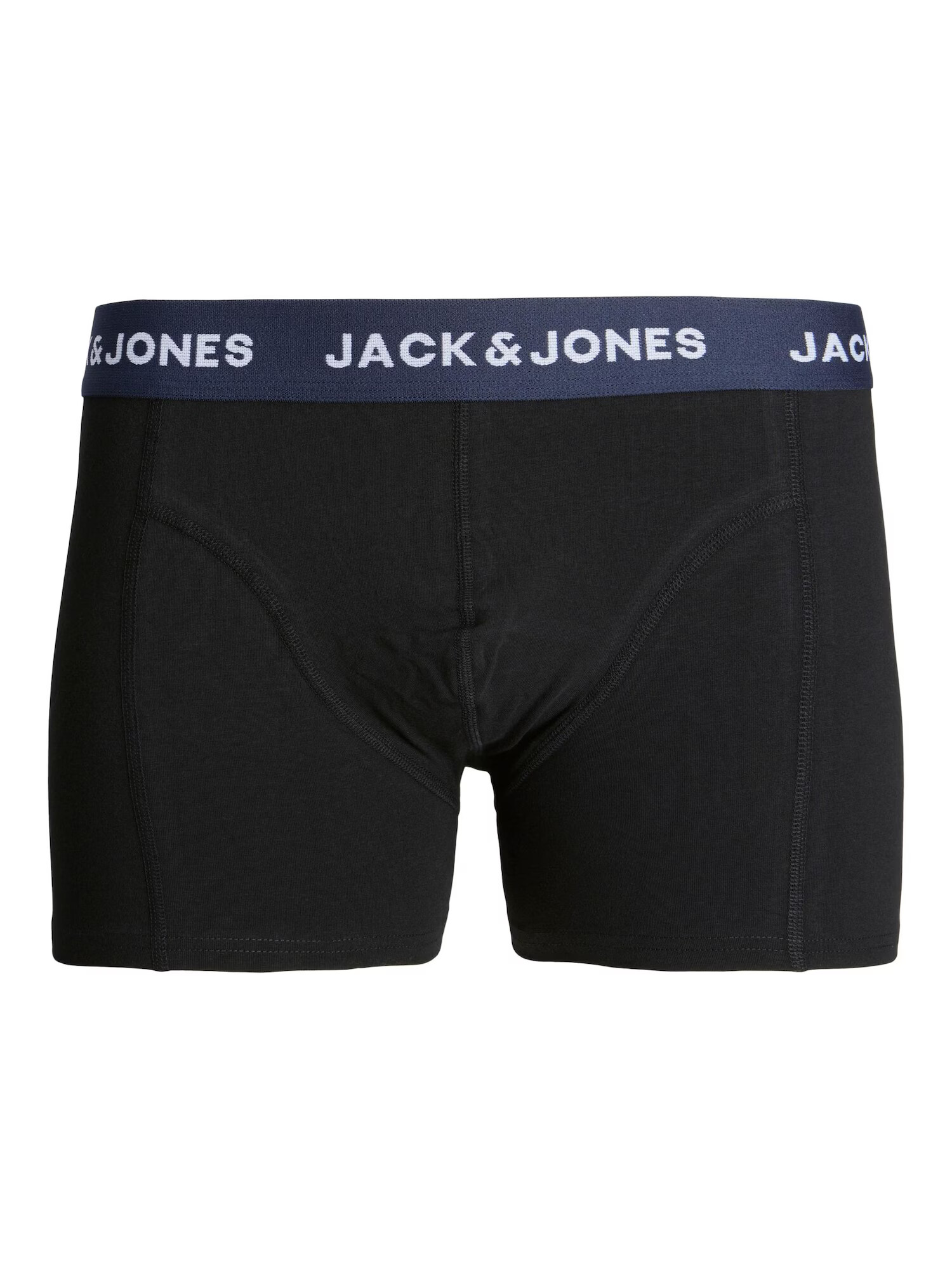 JACK & JONES Boxeri 'SOLID' bleumarin / negru / alb - Pled.ro