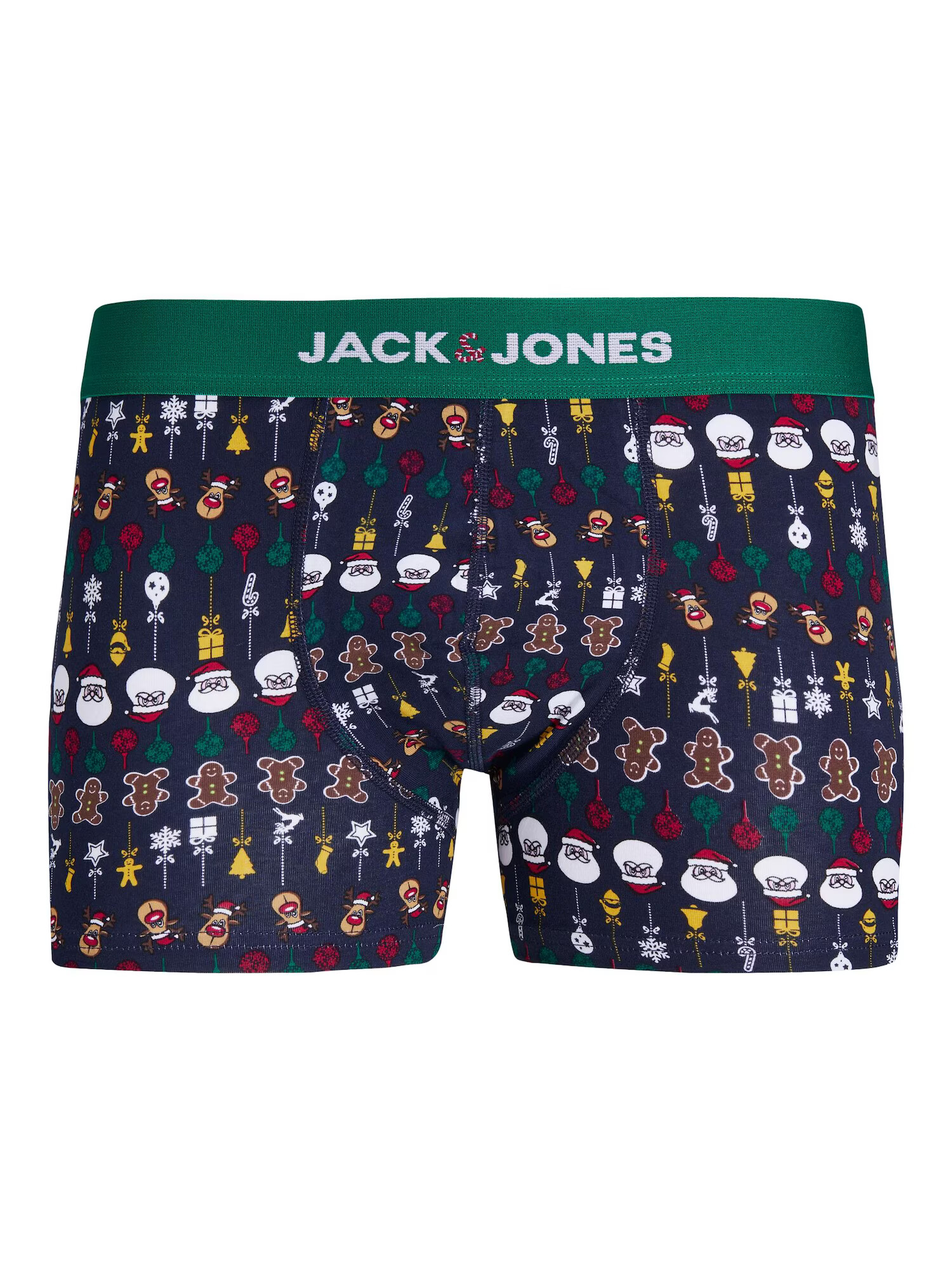 JACK & JONES Boxeri 'SWEET XMAS' bleumarin / verde / roșu / negru - Pled.ro