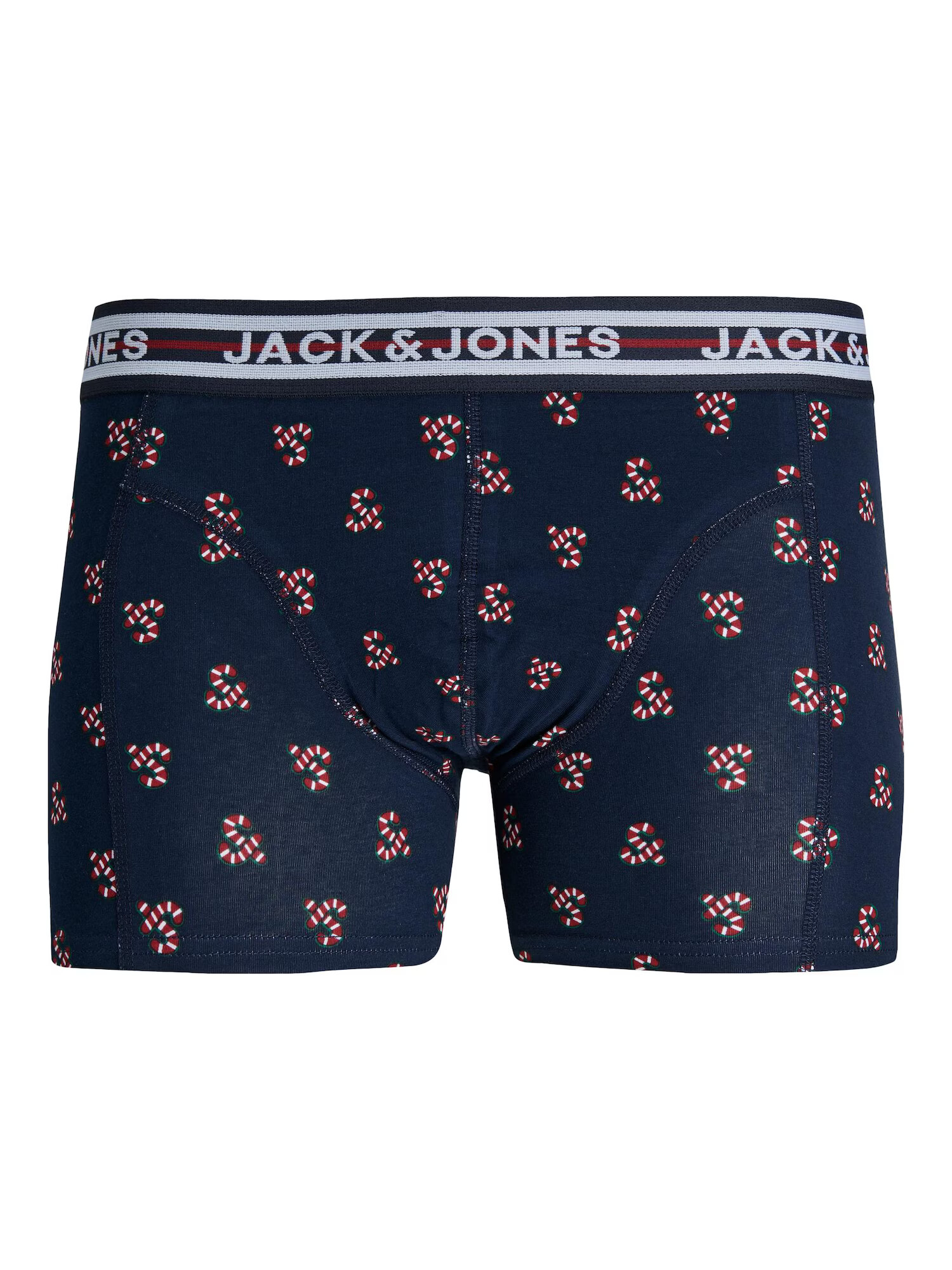 JACK & JONES Boxeri 'XMAS CANDY' bleumarin / verde / roșu / alb - Pled.ro