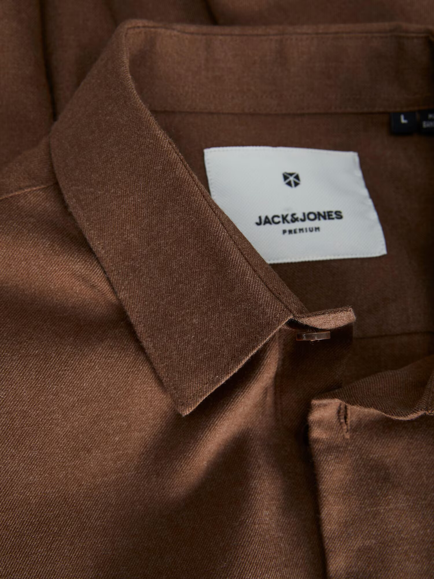 JACK & JONES Cămașă 'ARTHUR' maro - Pled.ro