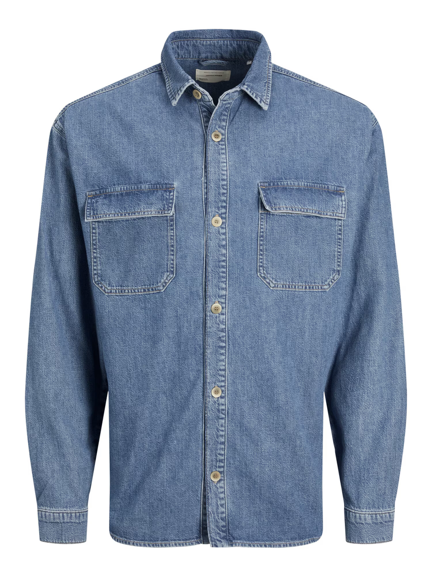 JACK & JONES Cămașă 'Axel' albastru denim - Pled.ro