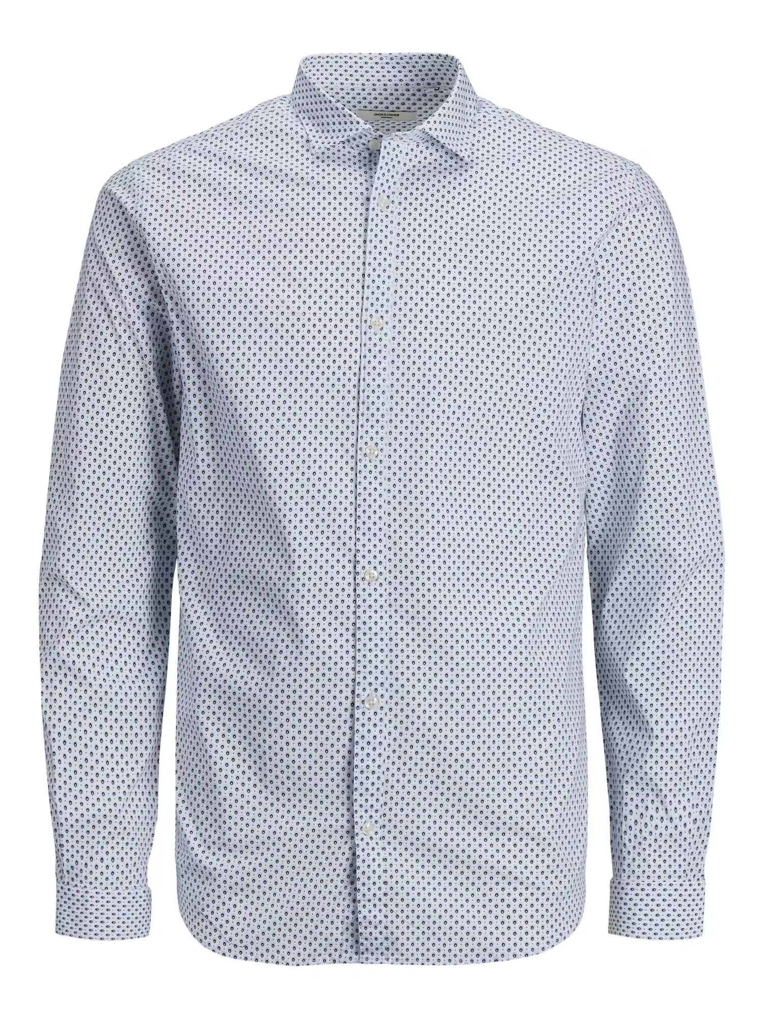 JACK & JONES Cămașă 'Blackpool' bleumarin / opal / alb - Pled.ro