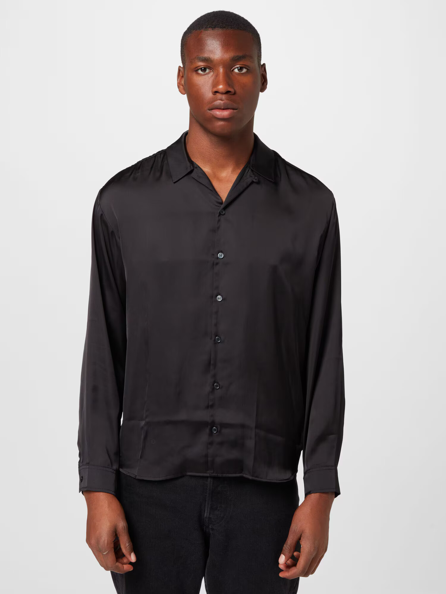 JACK & JONES Cămașă 'BLADRAPE' negru - Pled.ro