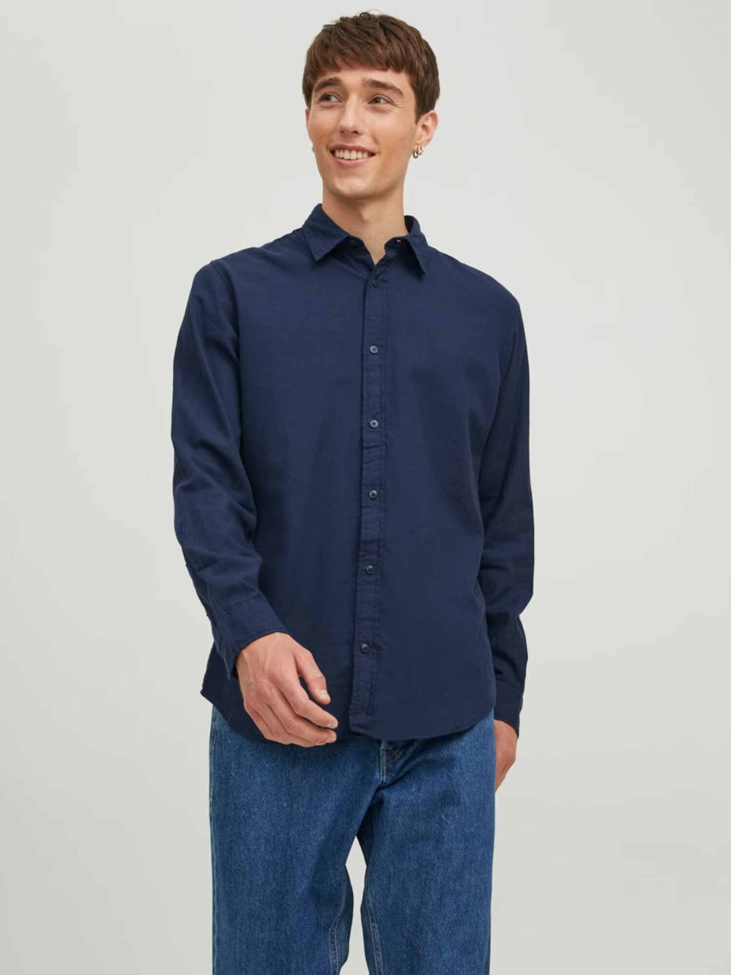 JACK & JONES Cămașă 'CARL' bleumarin - Pled.ro