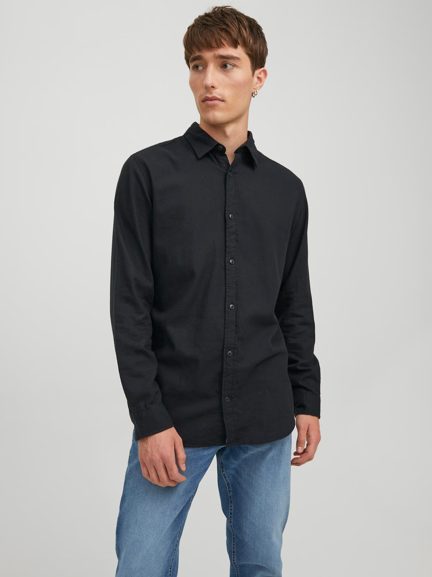 JACK & JONES Cămașă 'CARL' negru - Pled.ro