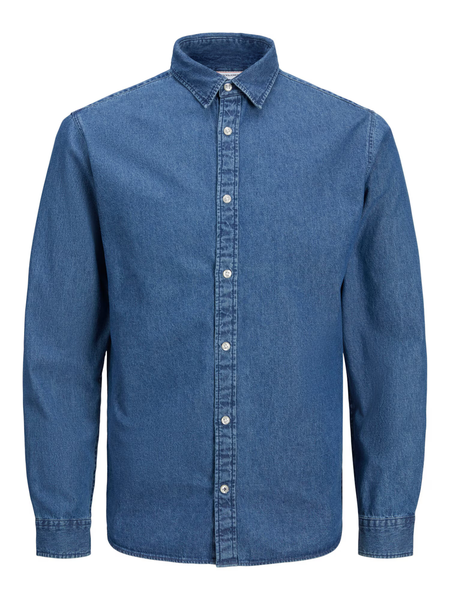 JACK & JONES Cămașă 'Kansas' albastru denim - Pled.ro